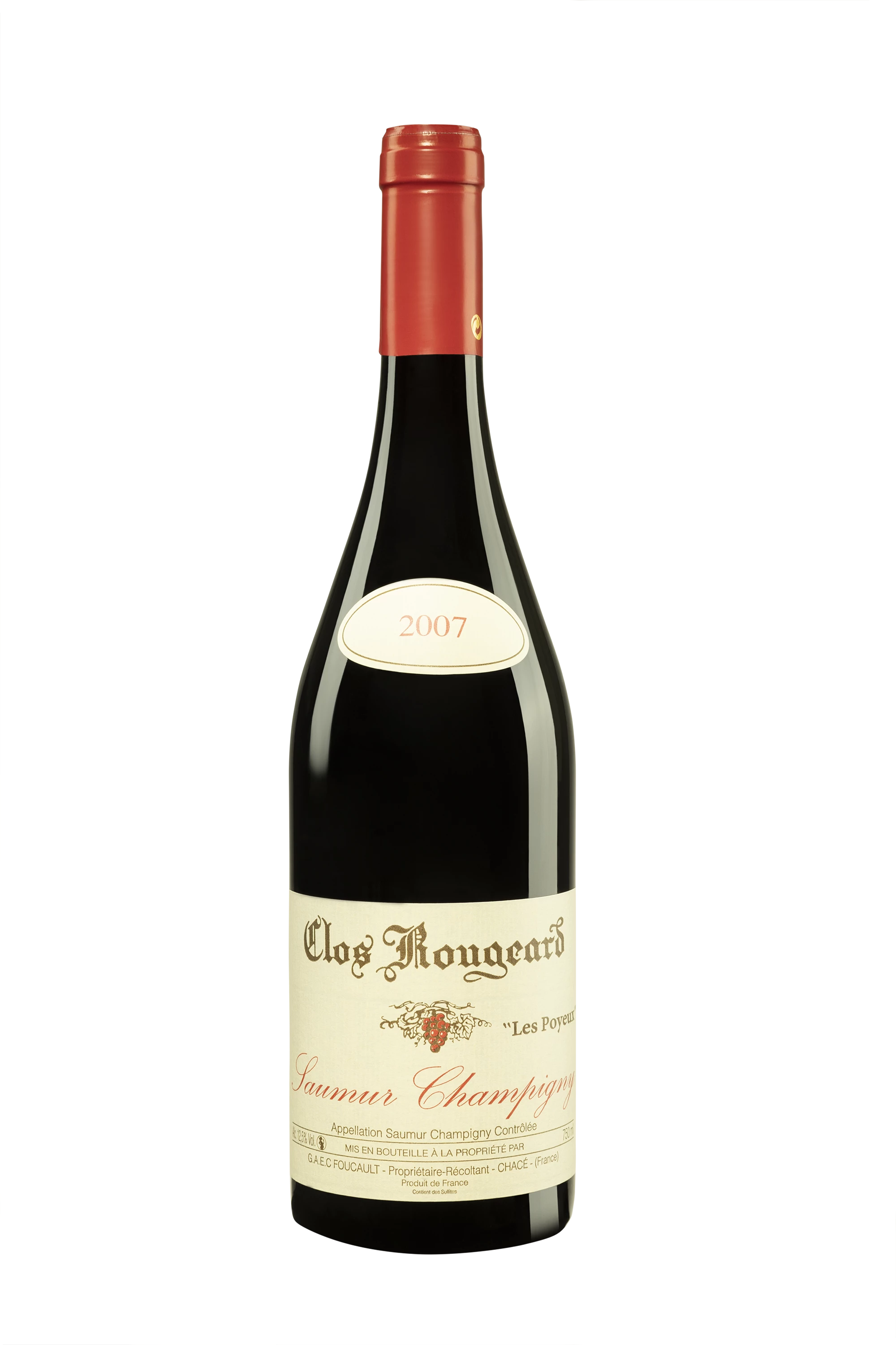 Clos Rougeard - Saumur-Champigny "Les Poyeux" Rouge 2007, 75cl
