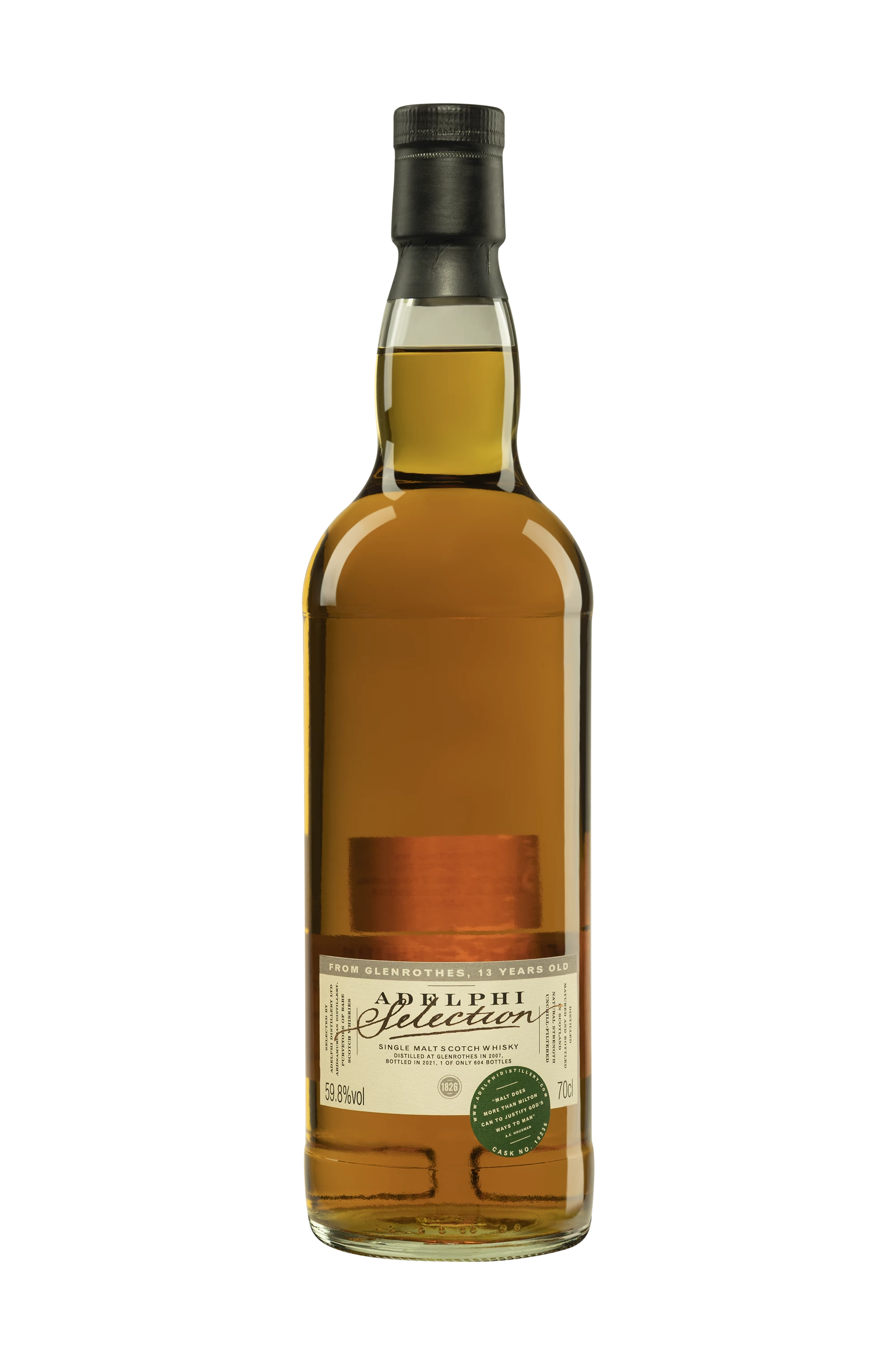 Adelphi Selection - Single Malt Scotch Whisky "The Glenrothes - 13 Ans "2007 59.8° Giftbox, 70cl