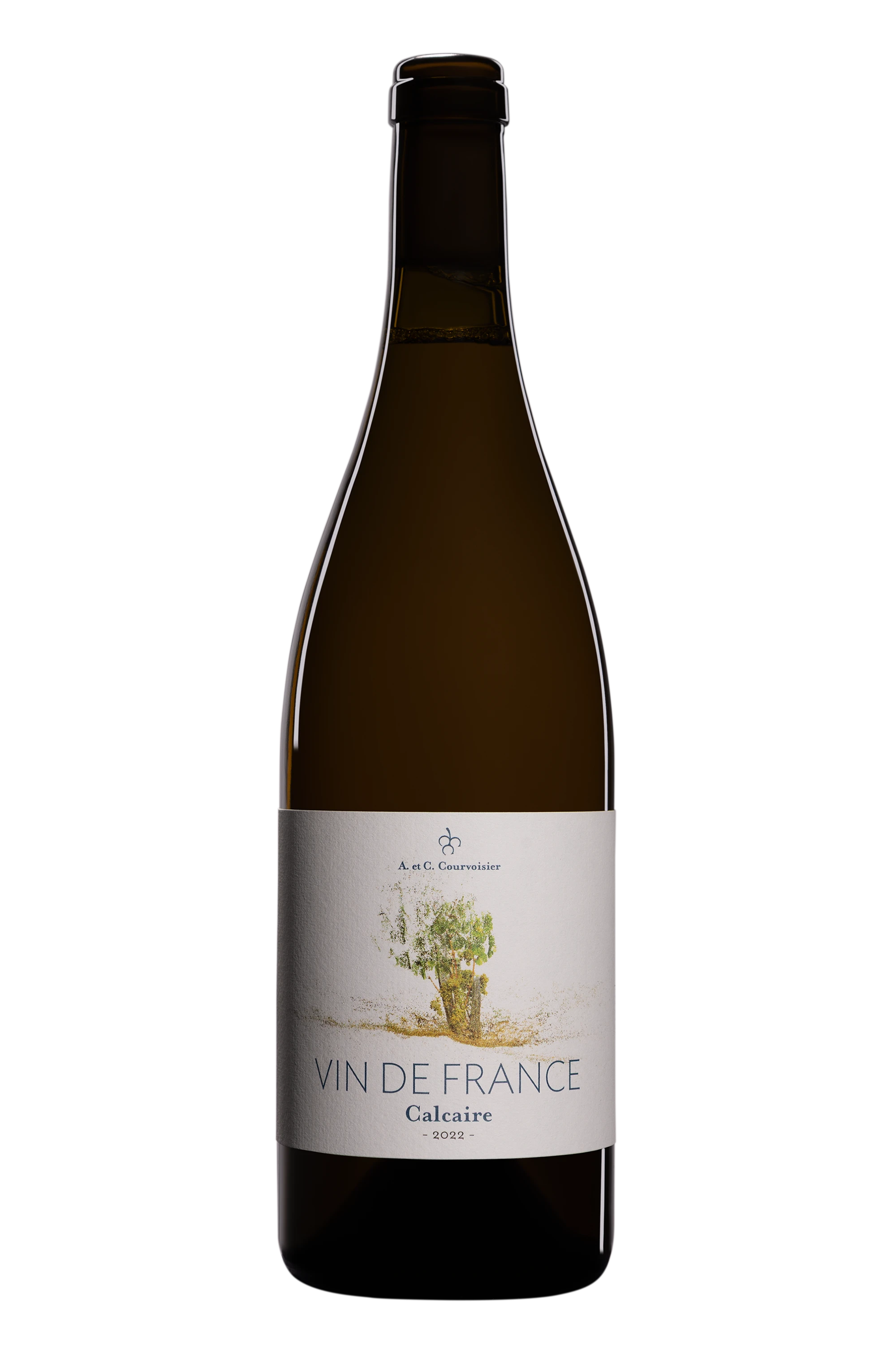 Domaine Cyril Courvoisier - Vin de France "Calcaire" Blanc 2022 11.5°, 75cl