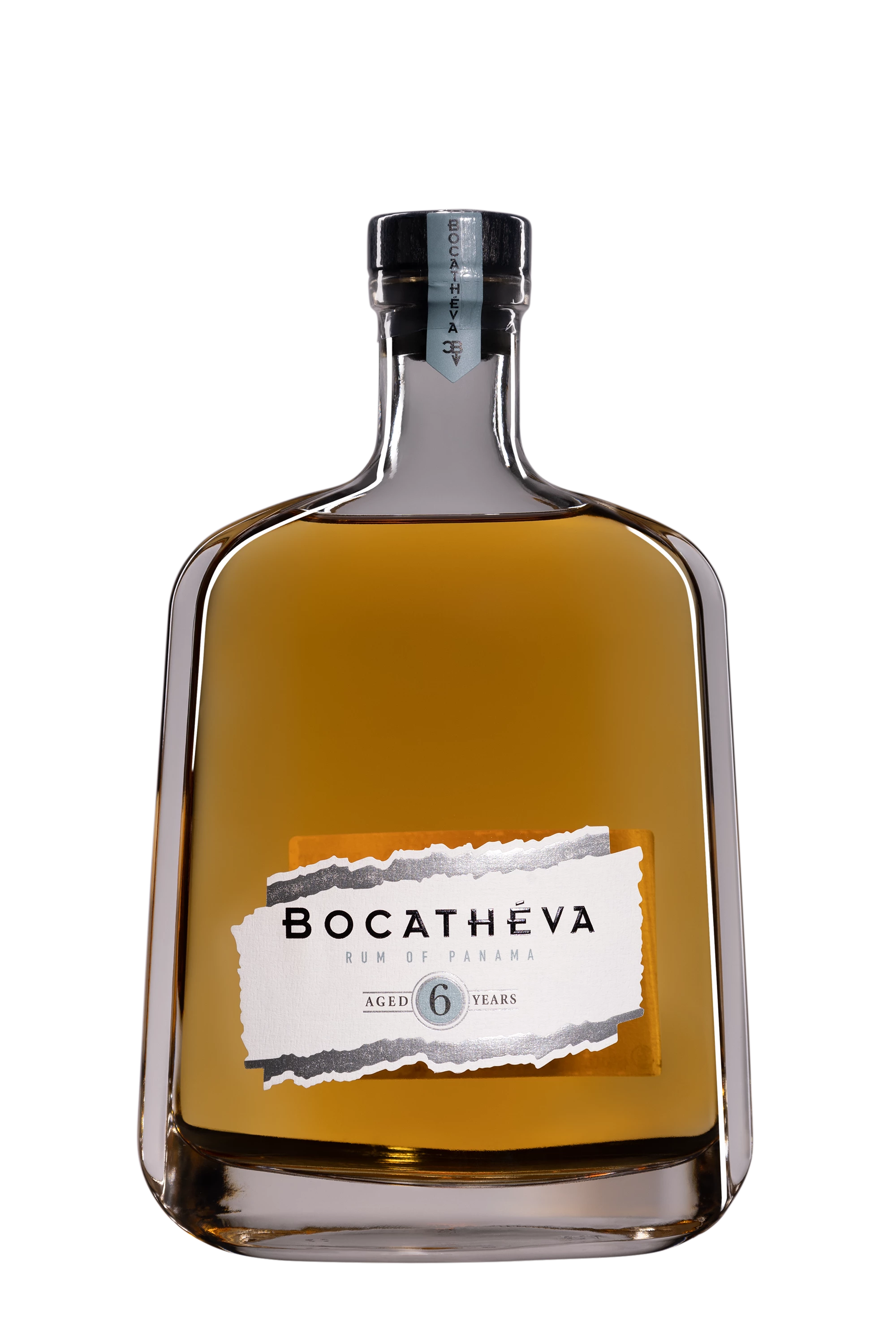 Bocathéva - Molasses Panamanian Rhum "6 Ans" Brun 45° Giftbox, 70cl