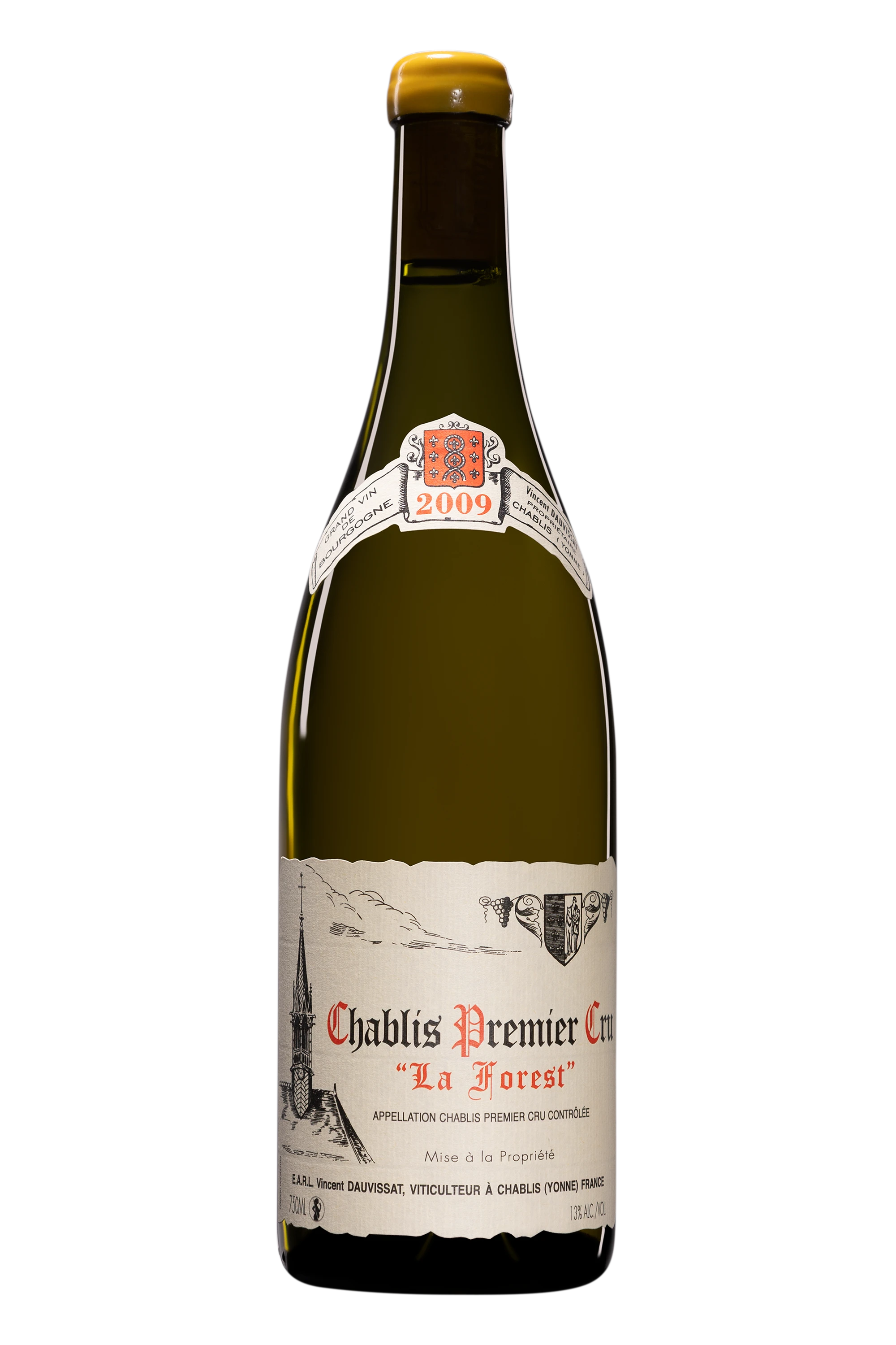 Domaine Vincent Dauvissat - Chablis 1er Cru "La Forest" Blanc 2009 13°, 75cl