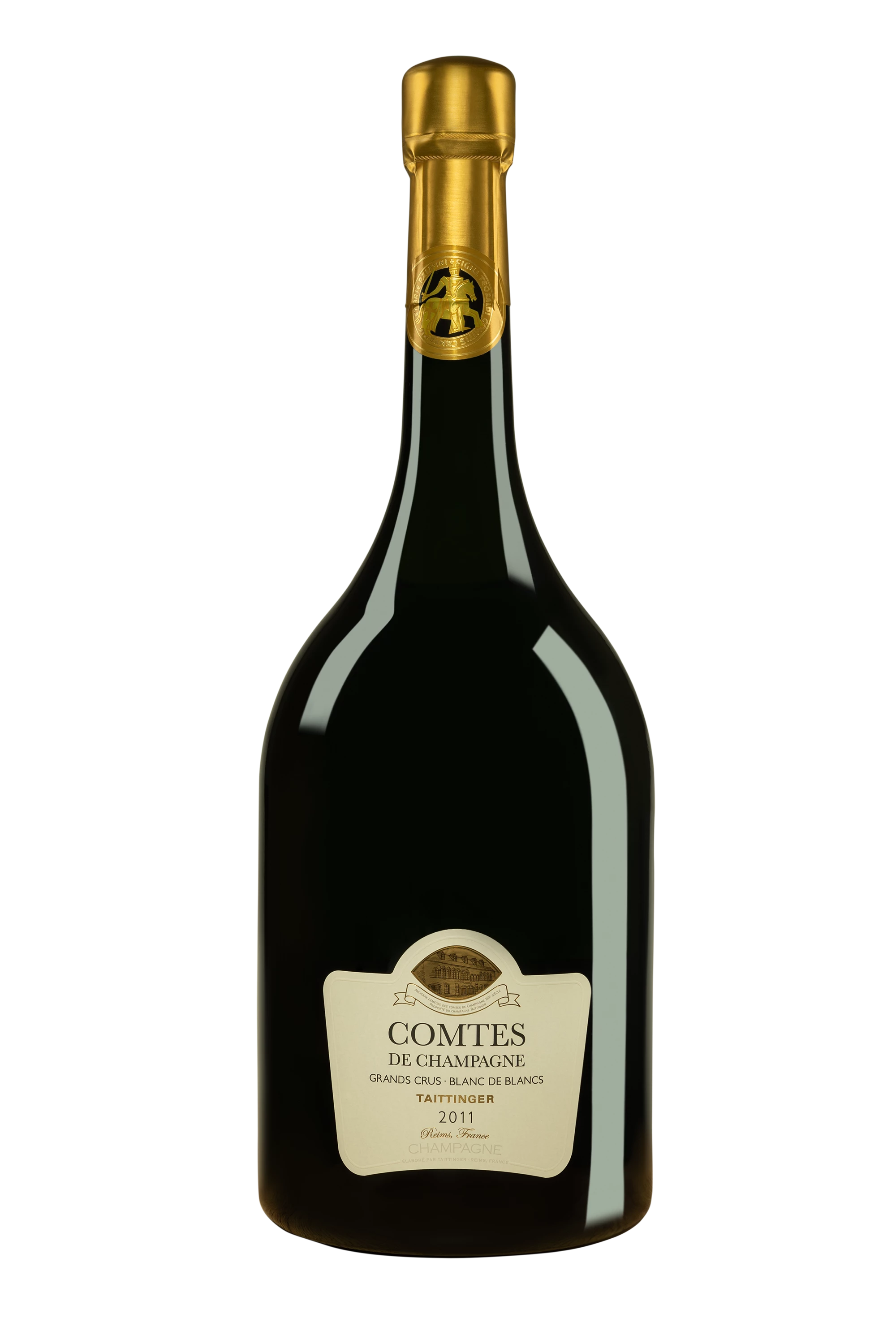 Maison Taittinger - Champagne Brut Grand Cru Blanc de Blancs Millésimé "Comtes de Champagne" Blanc 2011 12.5° Wooden case, 600cl