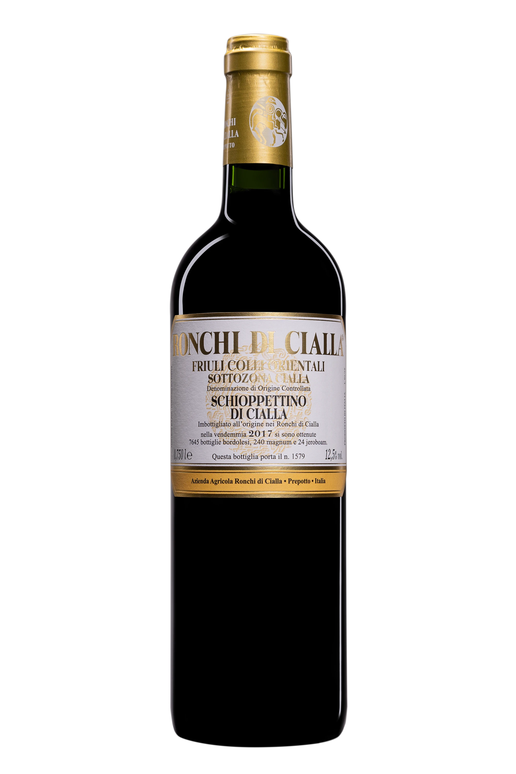 Ronchi di Cialla - Colli Orientali del Friuli "Schioppettino di Cialla" Rouge 2017 12.5°, 75cl