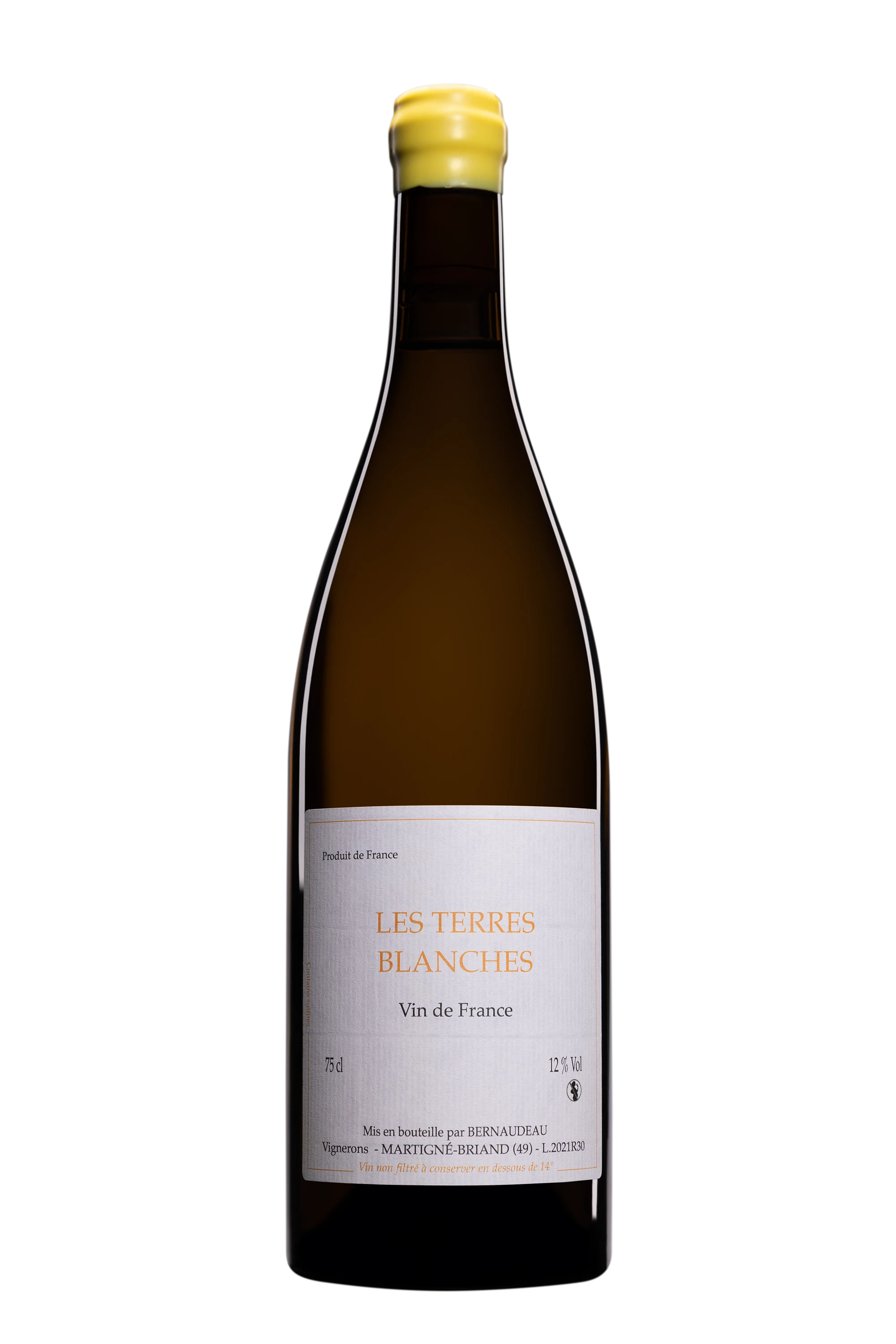 Domaine Stéphane Bernaudeau - Vin de France "Les Terres Blanches" Blanc 2021 12°, 75cl