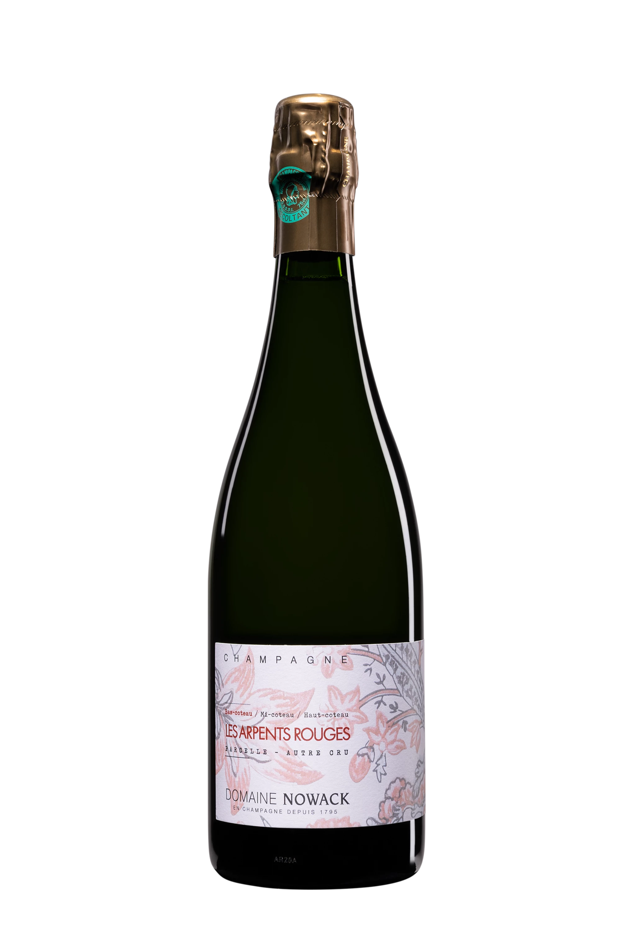 Domaine Nowack - Champagne Extra-Brut "Les Arpents Rouges" Blanc Vendange 2019 12°, 75cl