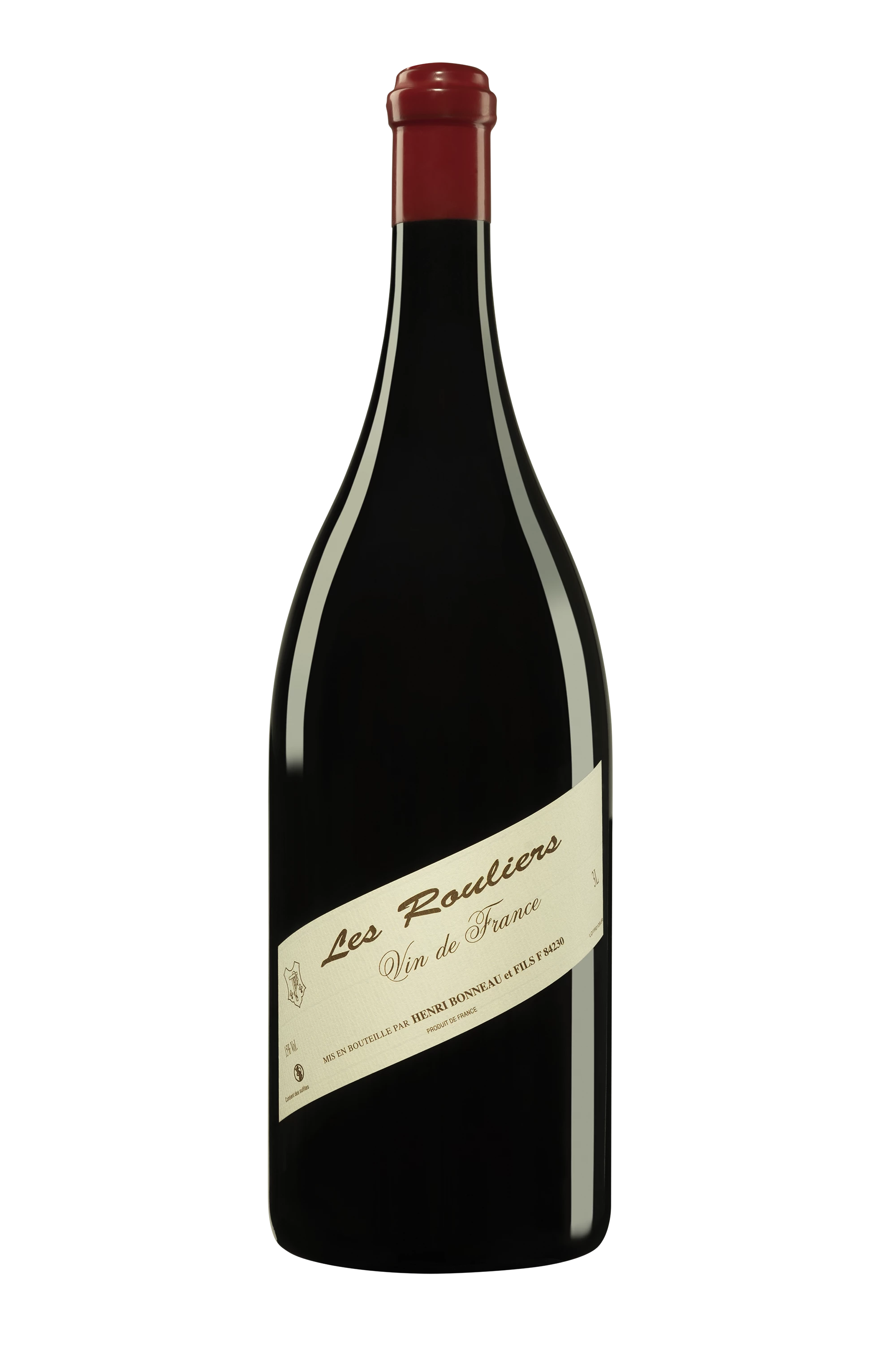 Domaine Henri Bonneau - Vin de France "Les Rouliers" Rouge Batch 0921 15° Silk paper, 300cl