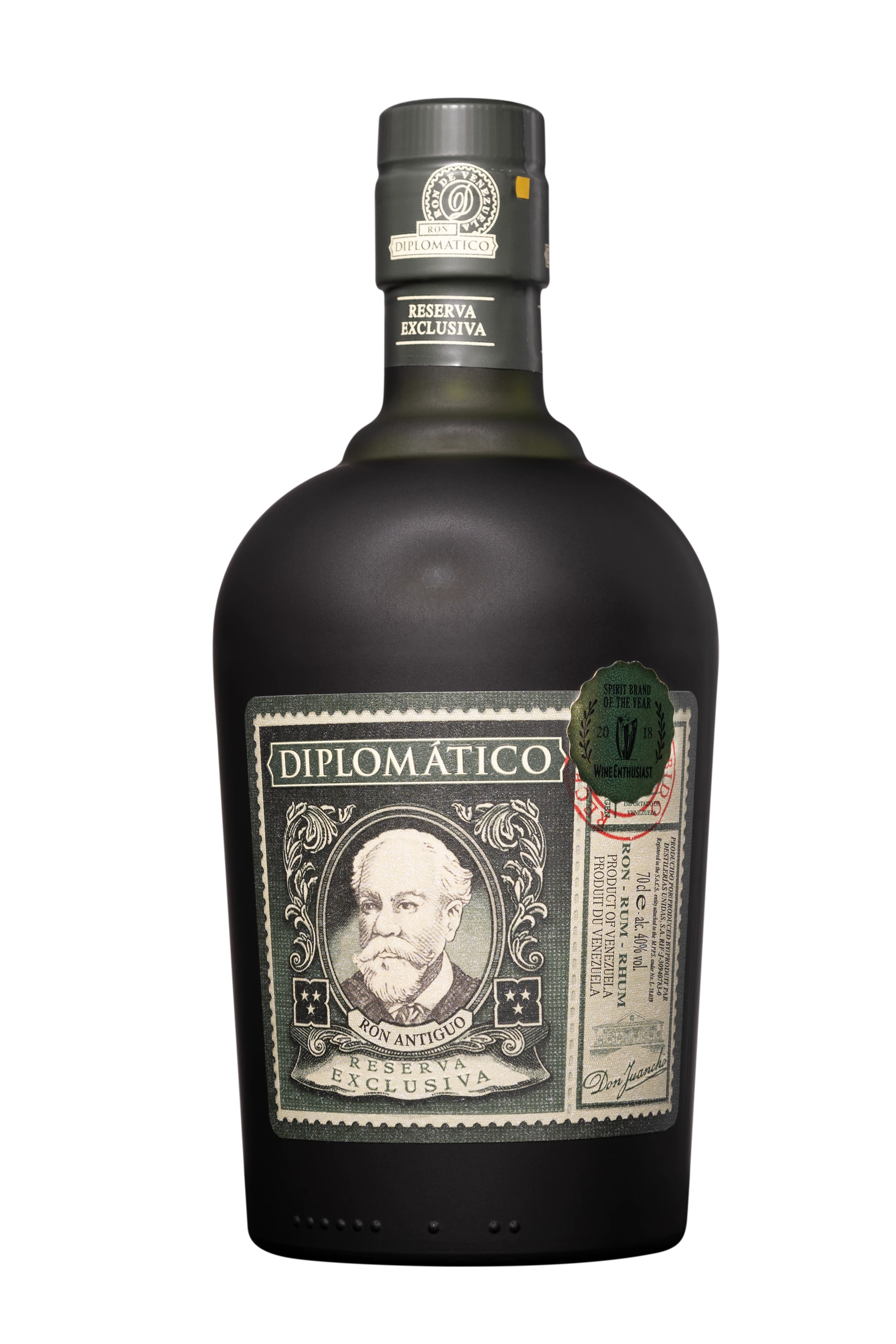 Diplomatico - Molasses Venezuelian Rhum "Reserva Exclusiva" Brun 40° Giftbox, 70cl