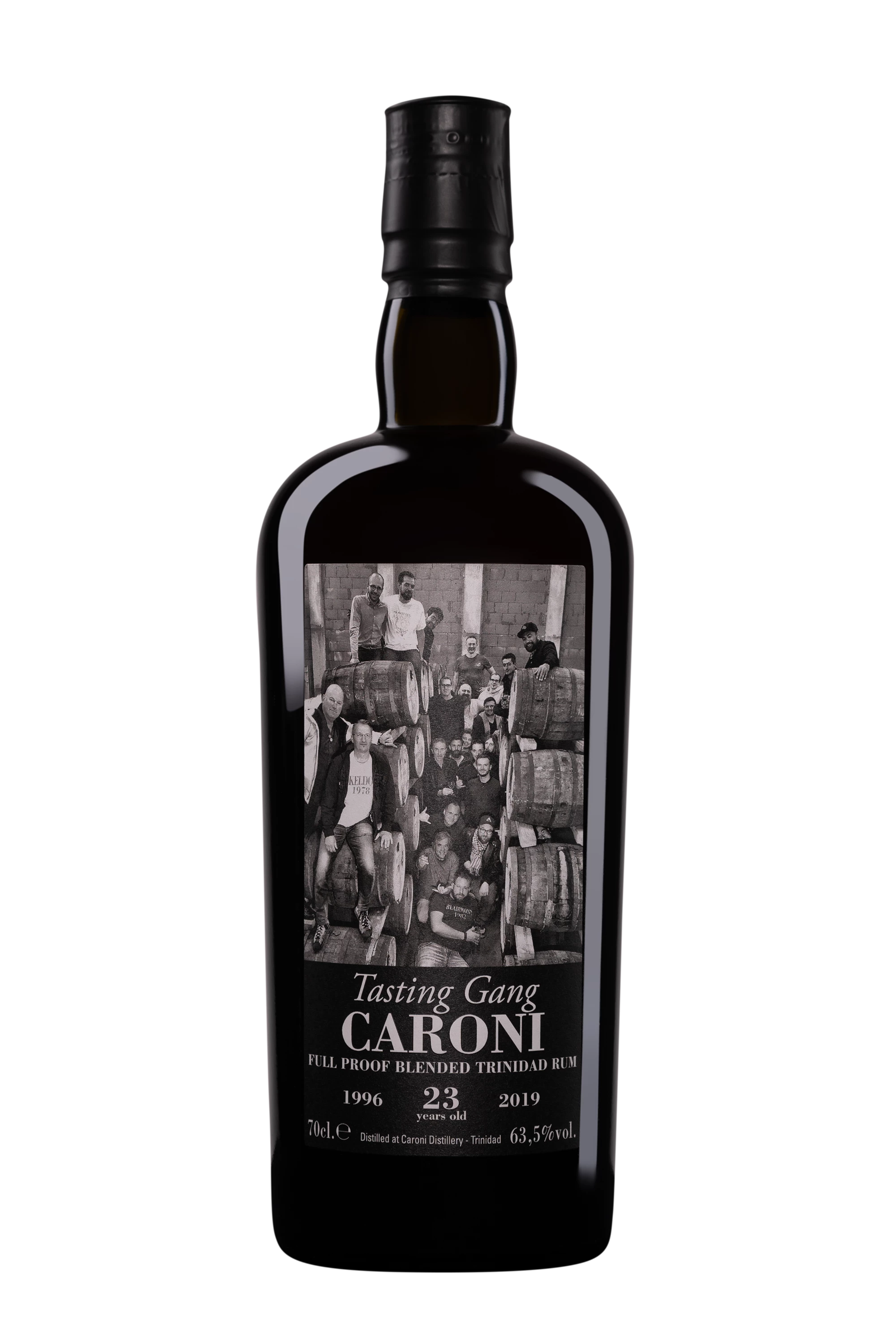 Vélier - Molasses Trinidadian Rhum "23 Ans Caroni - Tasting Gang" Brun 1996 63.50° Giftbox, 70cl