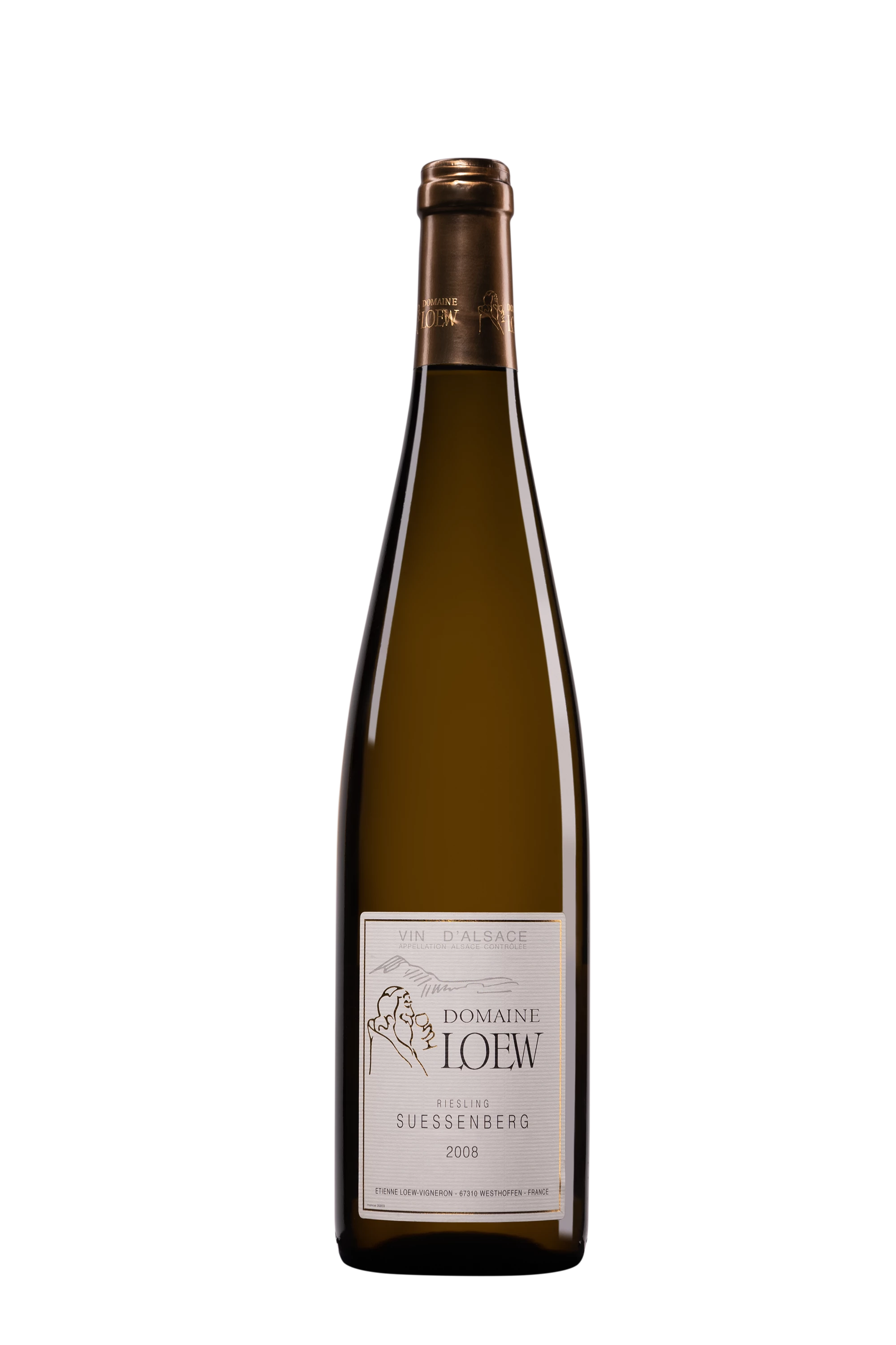 Domaine Etienne Loew - Alsace "Riesling - Suessenberg" Blanc 2008, 75cl