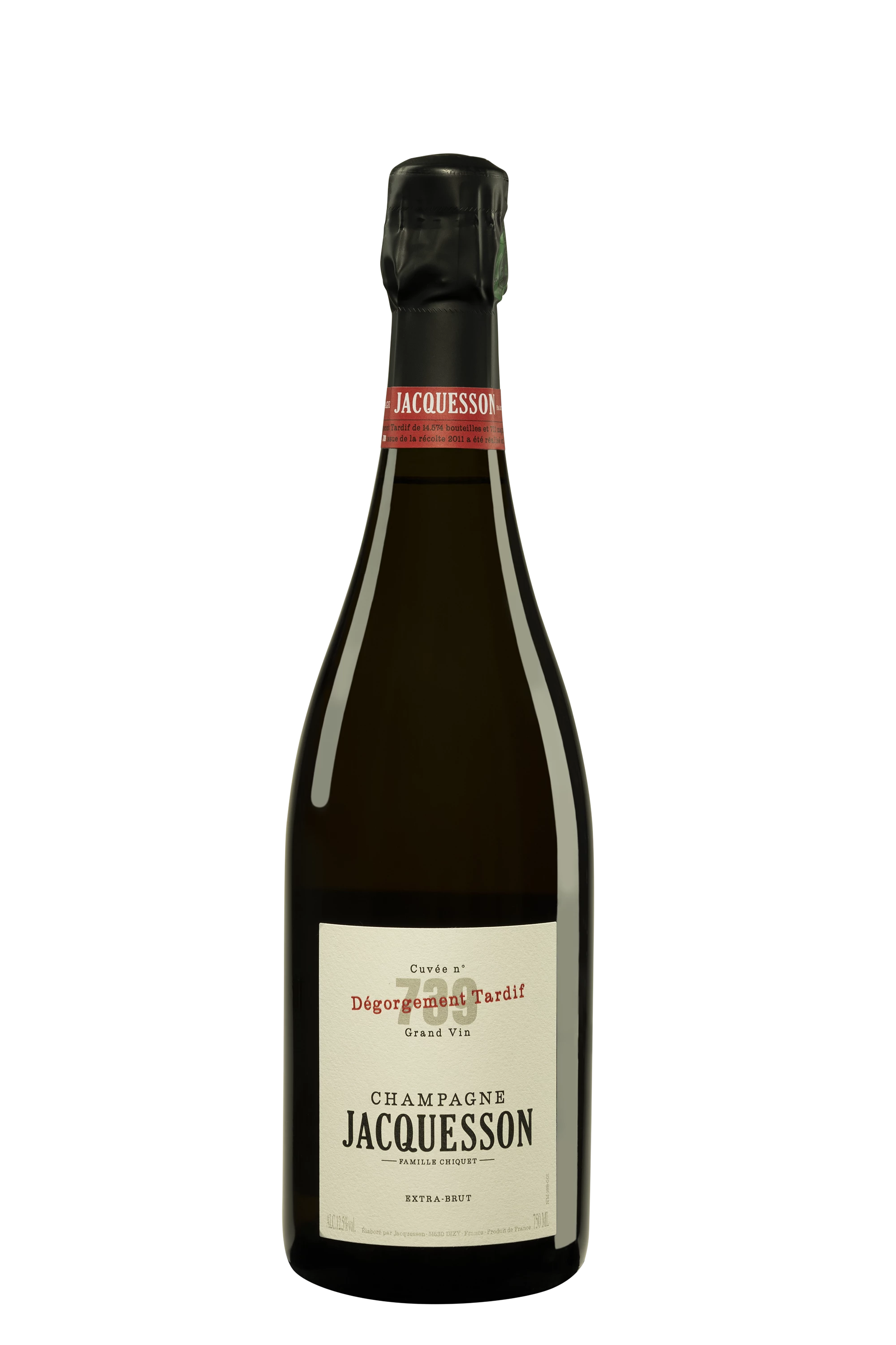 Domaine Jacquesson - Champagne Extra-Brut "739 Dégorgement Tardif" Blanc NV Giftbox, 75cl