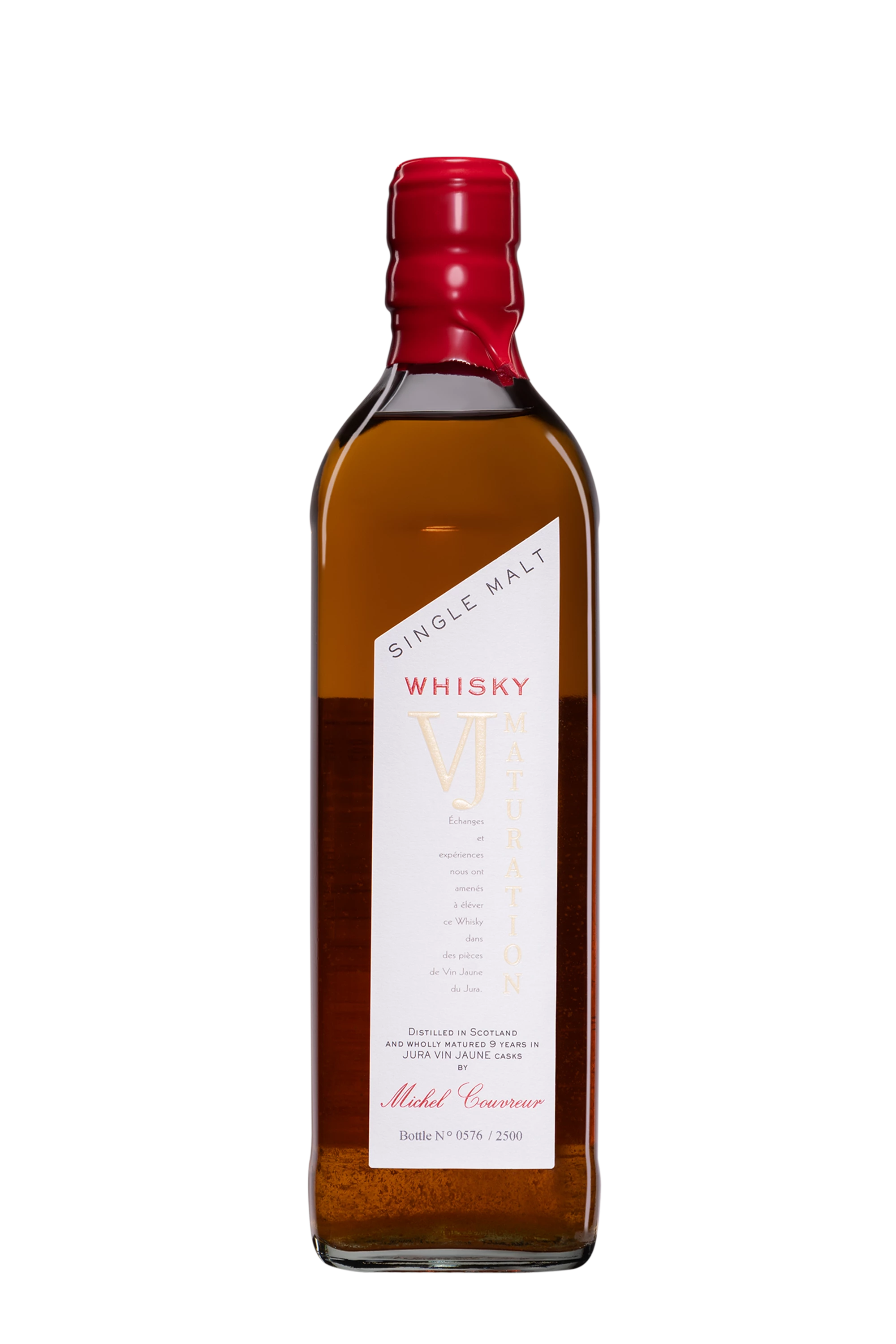 Michel Couvreur - Single Malt Whisky "9 Ans - VJ Maturation" 2015 48° Giftbox, 50cl