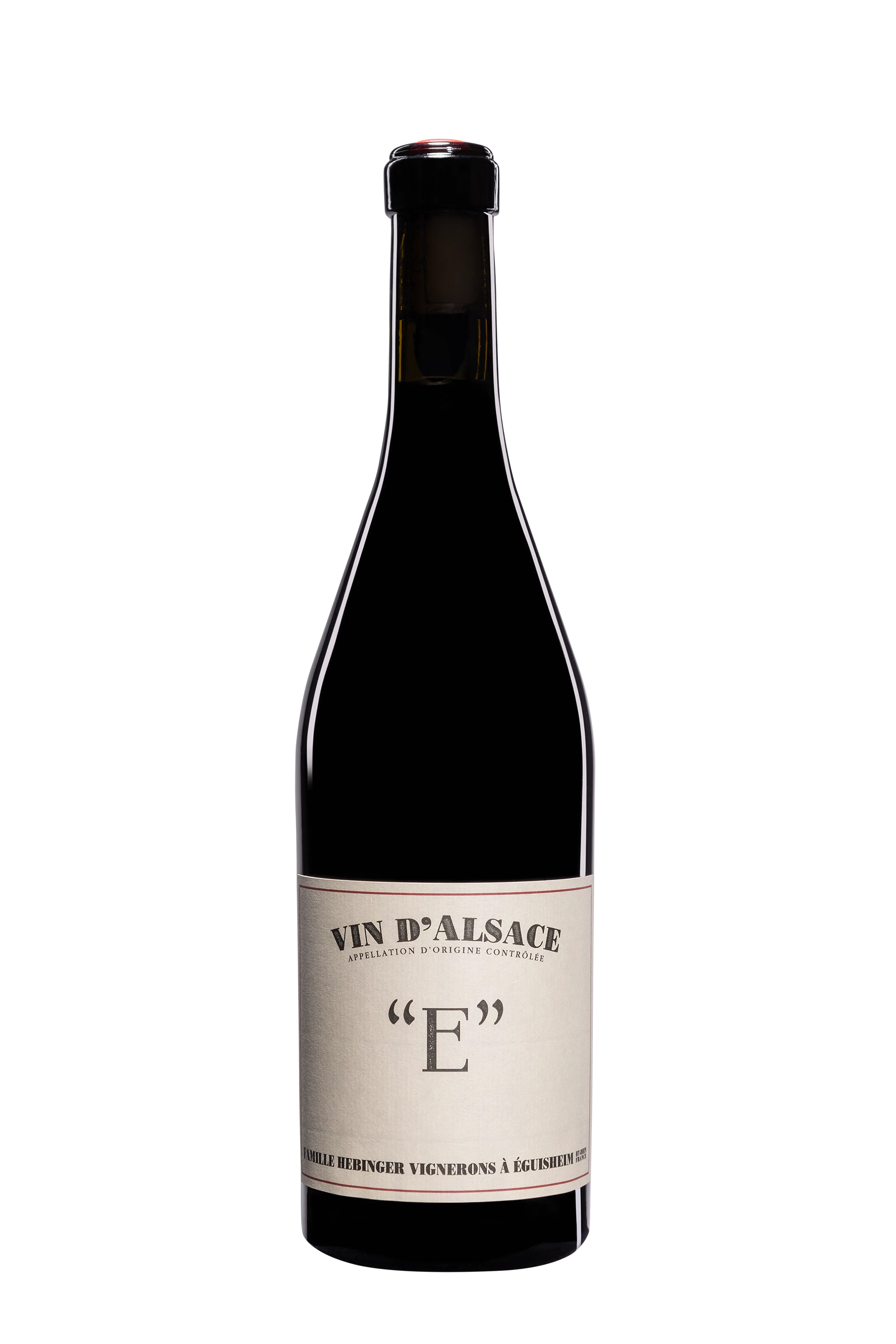 Domaine Hebinger - Alsace "Pinot Noir - Eguisheim S60-910" Rouge 2023 14°, 75cl