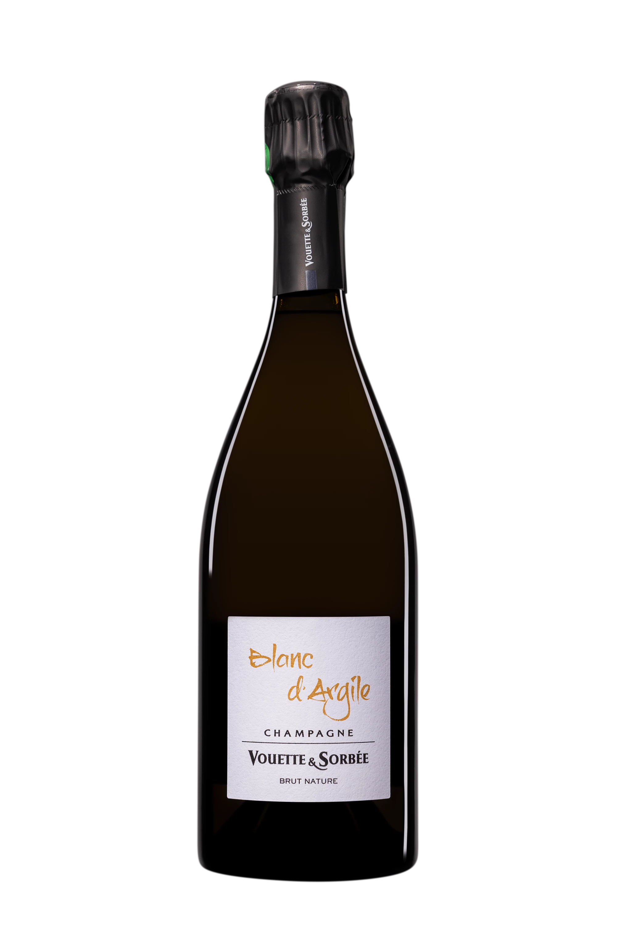 Domaine Vouette & Sorbée - Champagne Brut Nature Blanc de Blancs "Blanc d'Argile" Blanc Vendange 2020 Dégorgement 08 Nov. 2023 12°, 75cl