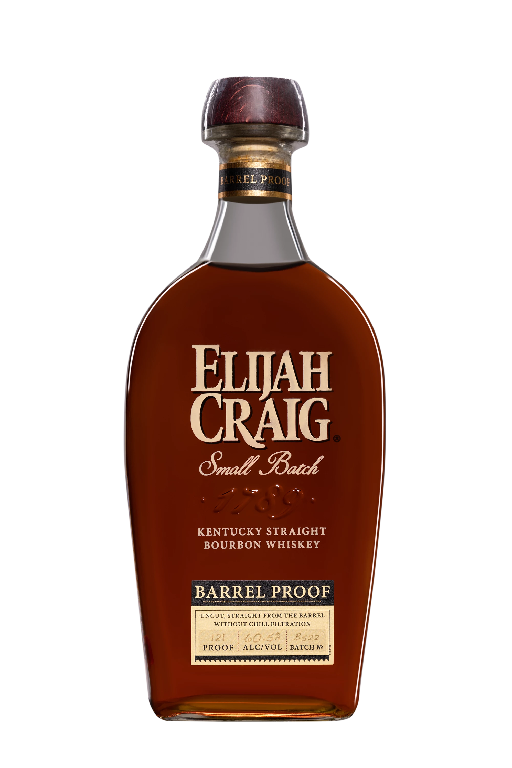 Heaven Hill - Kentucky Bourbon "12 Ans Elijah Craig - Barrel Proof" 60.5°, 70cl