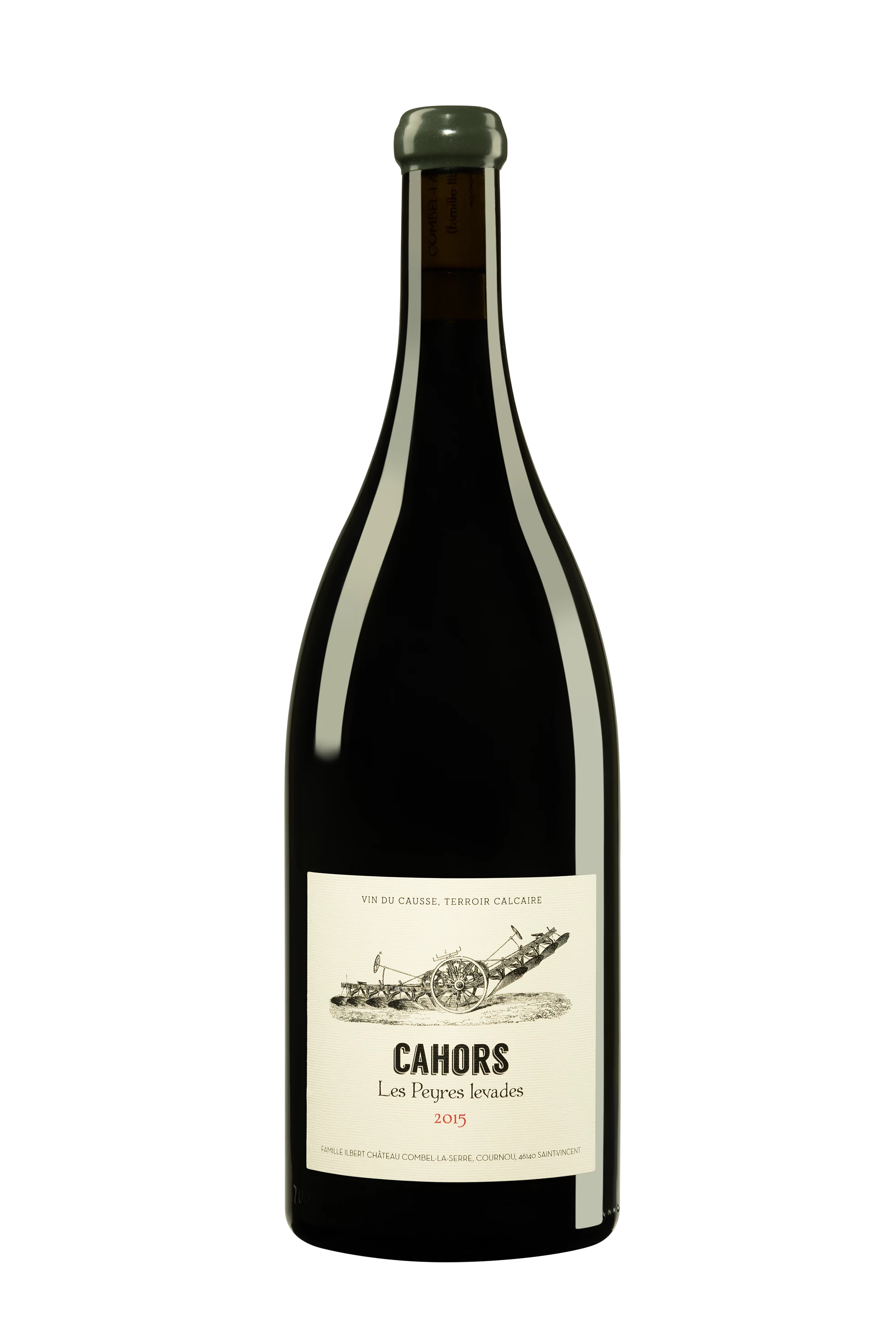 Domaine Combel la Serre - Cahors "Les Peyres Levades" Rouge 2015, 150cl