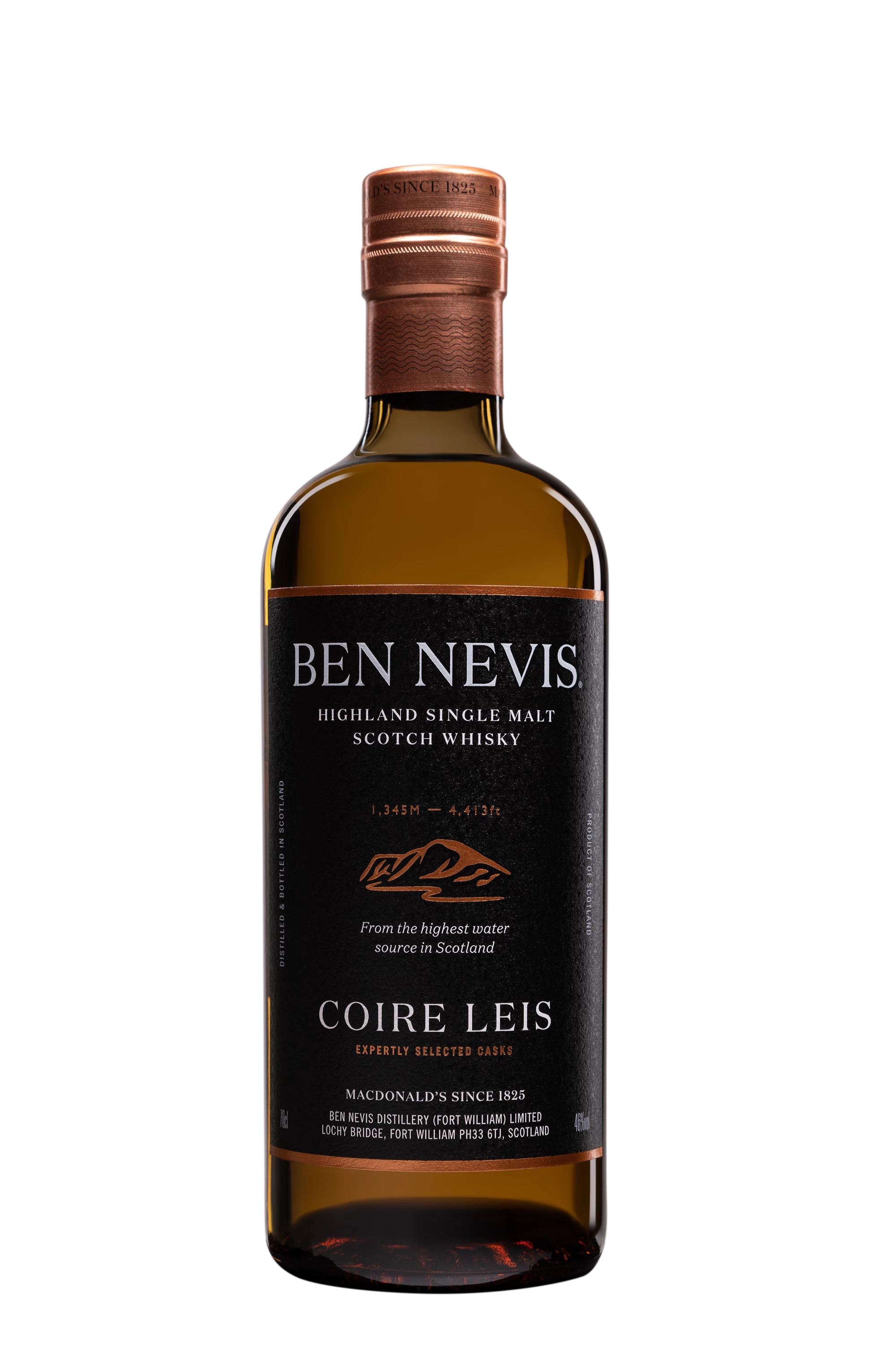 Ben Nevis - Single Malt Scotch Whisky "Coire Leis" 46° Giftbox, 70cl