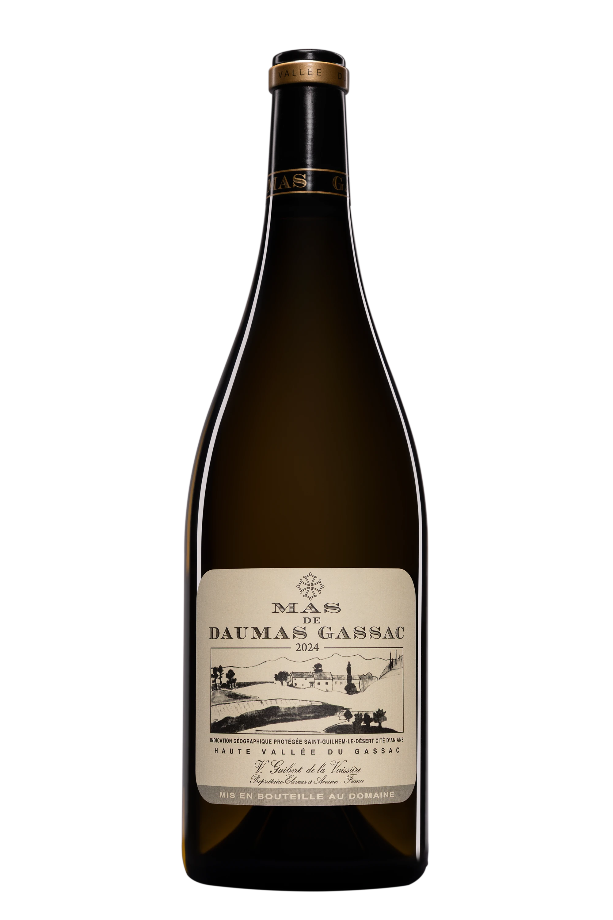 Mas Daumas Gassac - Vin de Pays de Saint Guilhem-le-Désert – Cité d'Aniane Blanc 2024, 150cl