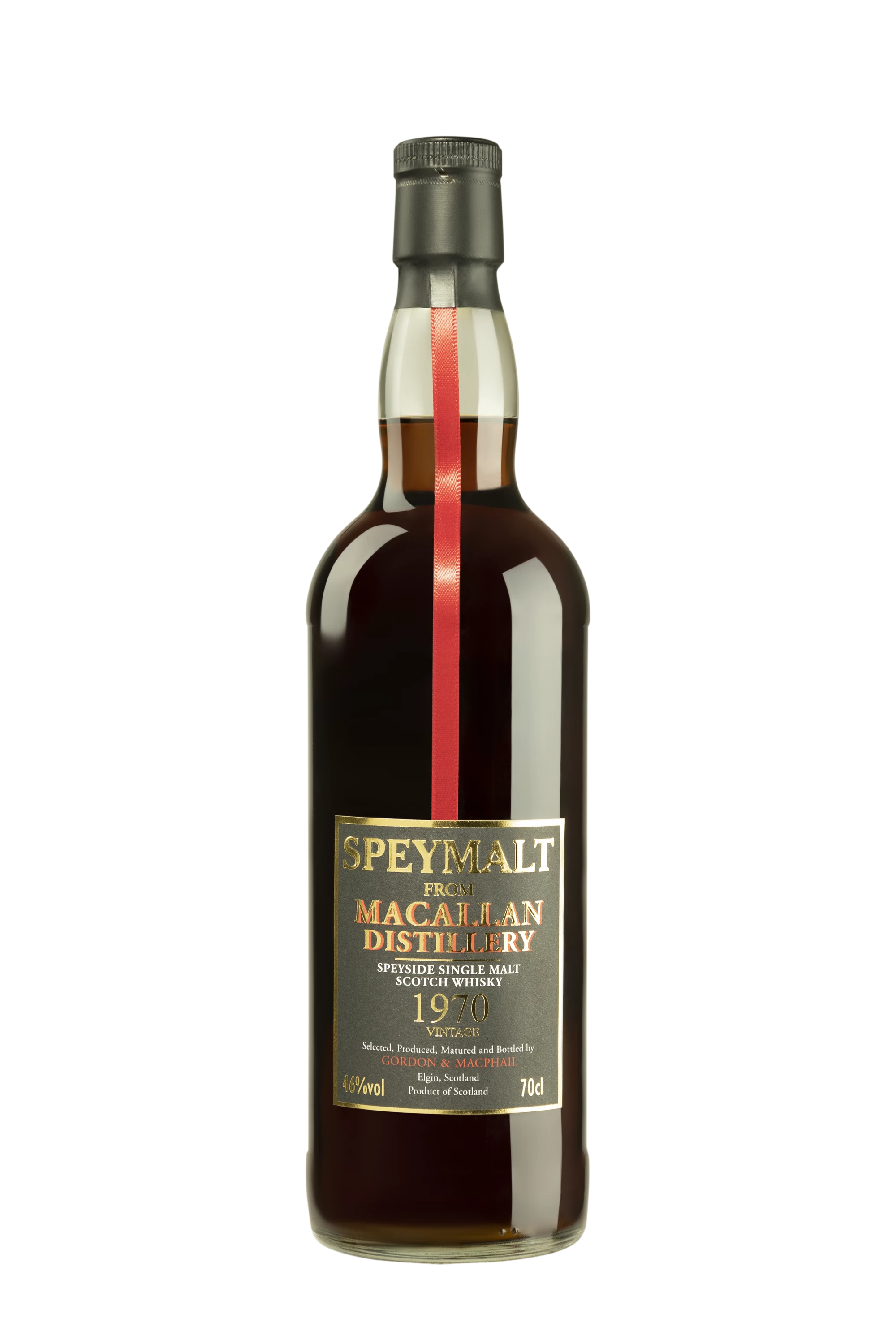 Gordon & Macphail - Single Malt Scotch Whisky "Macallan - 39 Ans Speymalt" 1970 46° Giftbox, 70cl