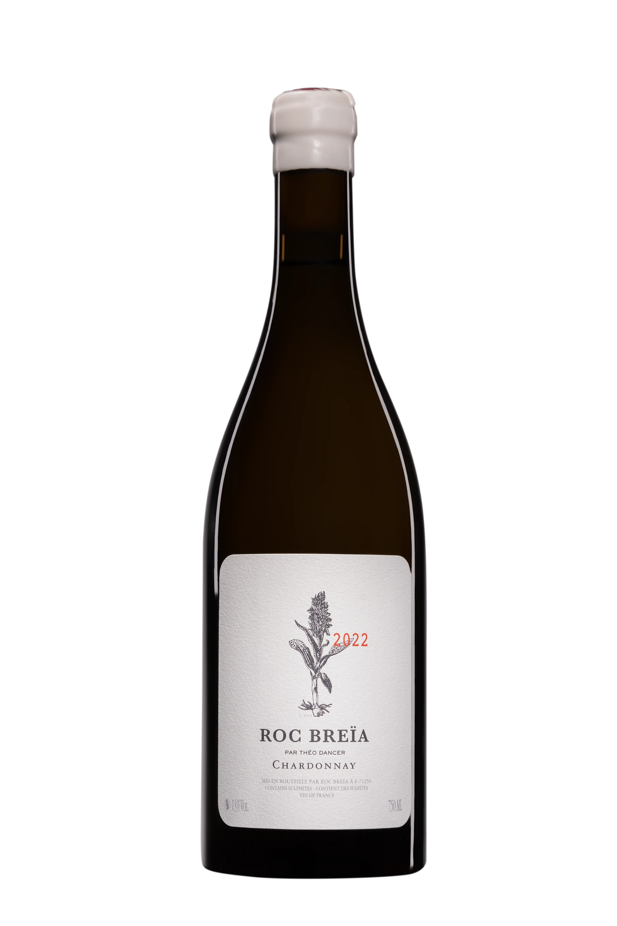Roc Breia - Vin de France Blanc 2022 13°, 75cl