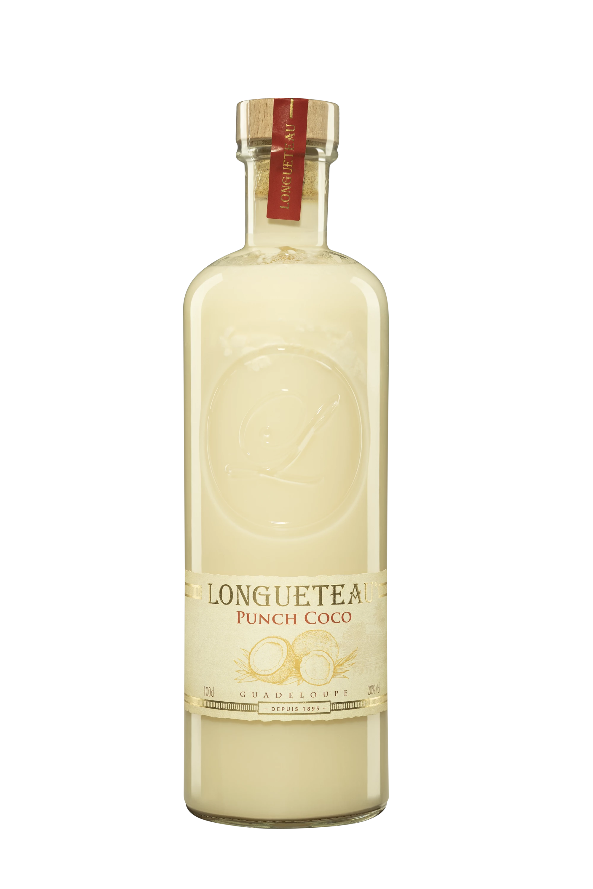Longueteau - Punch au Rhum "Coco" 20°, 100cl