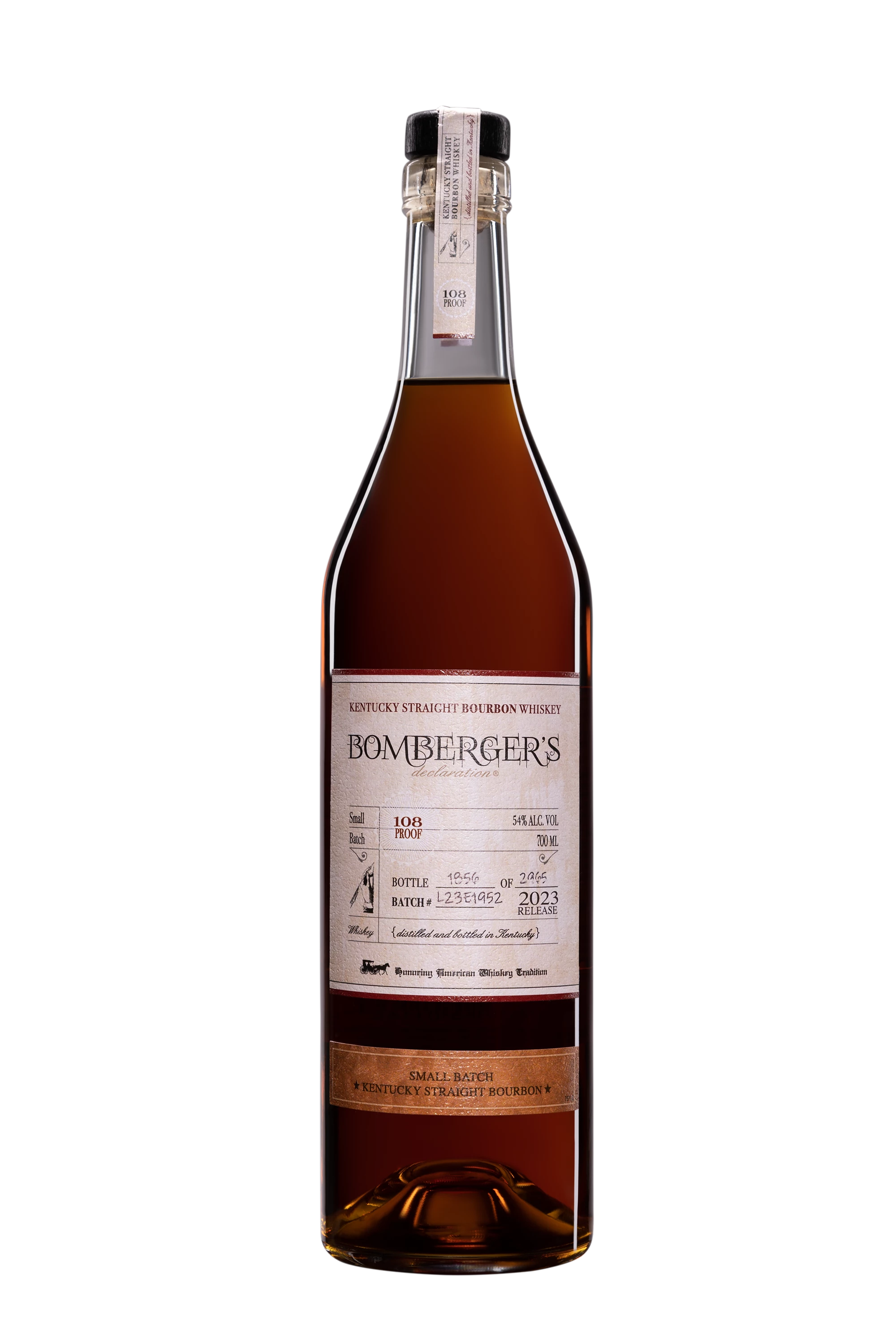 Michter's - Kentucky Bourbon "Bomberger's - Declaration Bourbon - Release 2023" 54°, 70cl