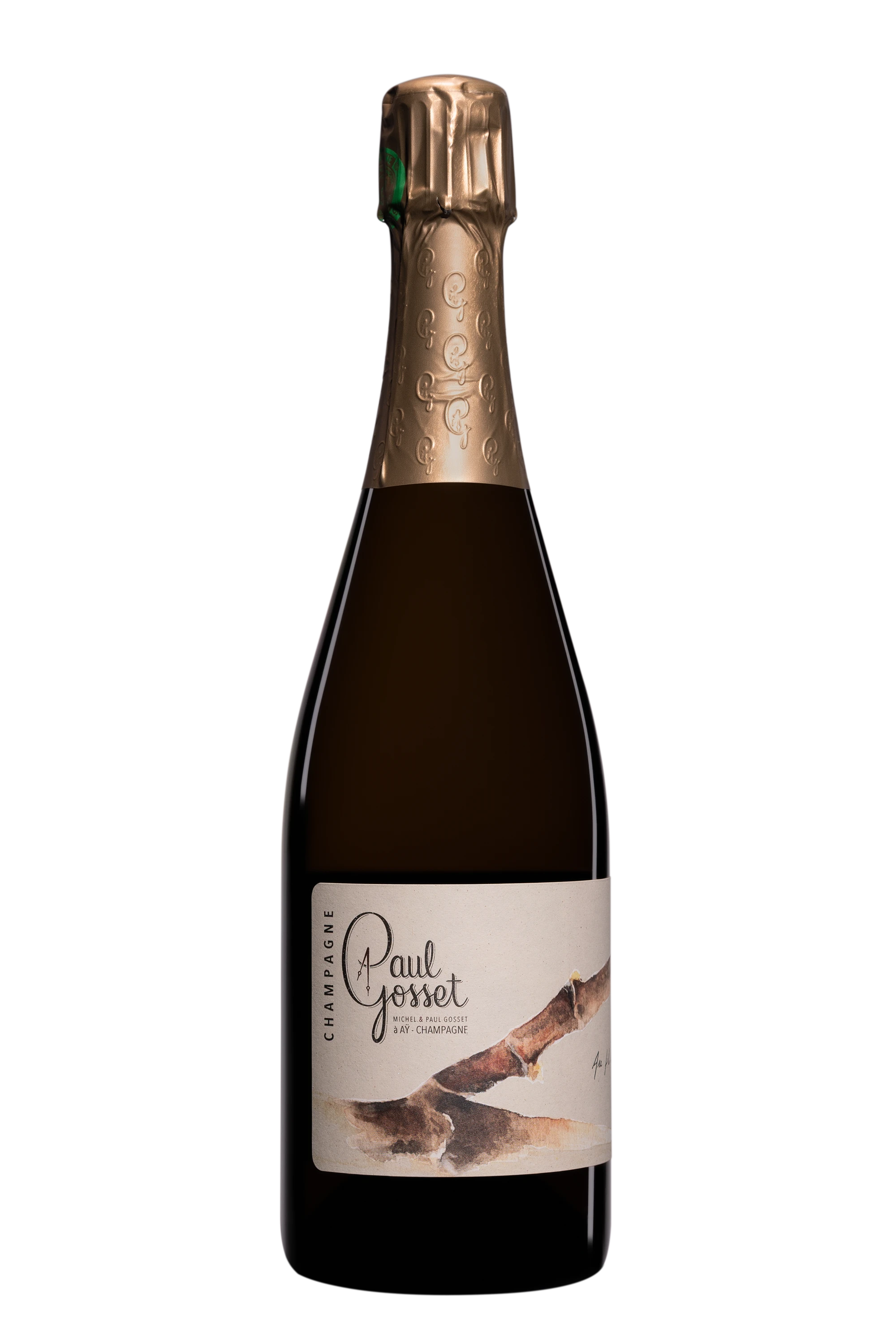 Domaine Paul Gosset - Champagne Extra-Brut Blanc de Noirs "Au Fil des Temps : Hiver" Blanc NV Dégorgement 05 Mar. 2025 12.5°, 75cl