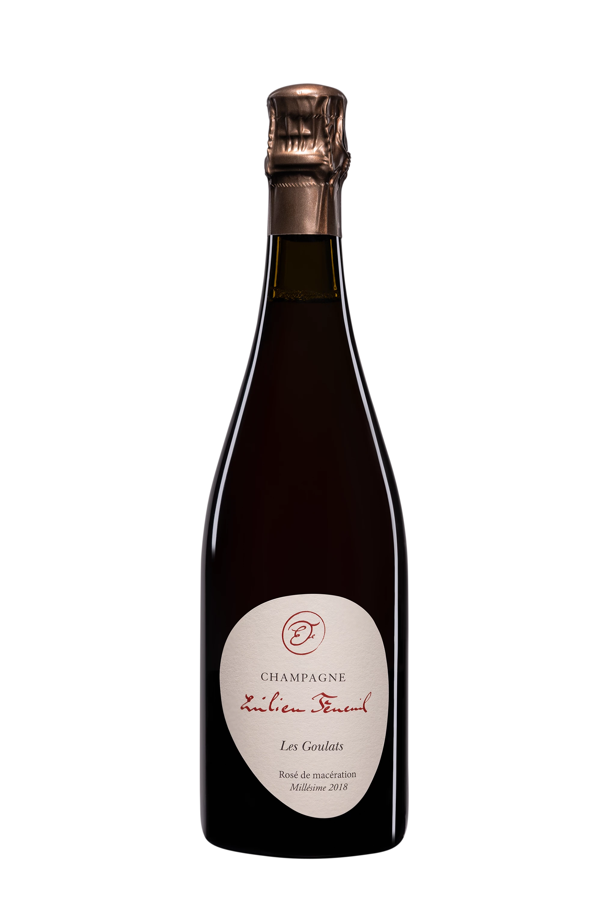 Domaine Emilien Feneuil - Champagne Brut 1er Cru Millésimé "Les Goulats" Rosé 2018 Dégorgement 21 May. 2021 13°, 75cl