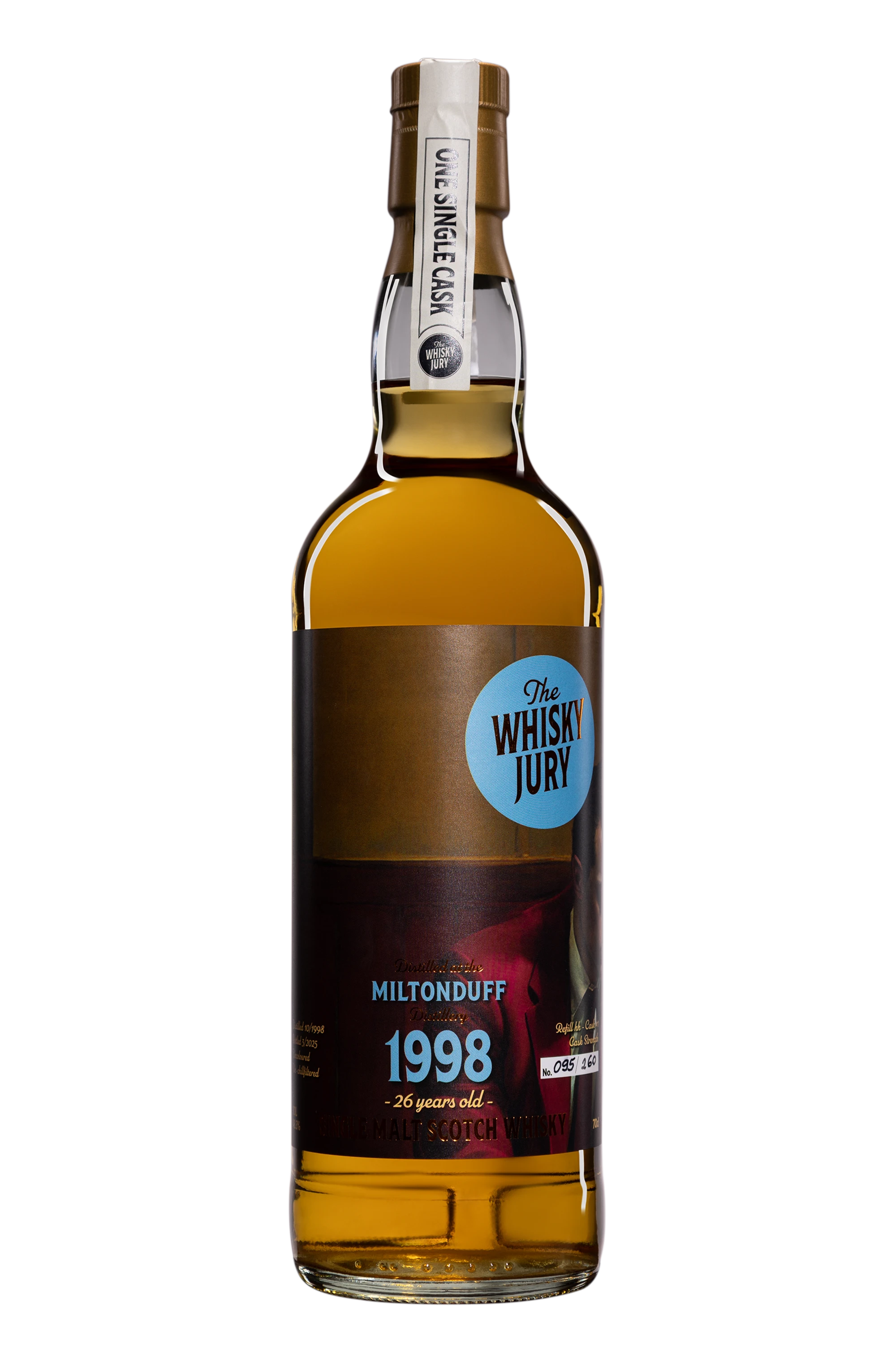 The Whisky Jury - Single Malt Scotch Whisky "Miltonduff" 1998 48.3°, 70cl