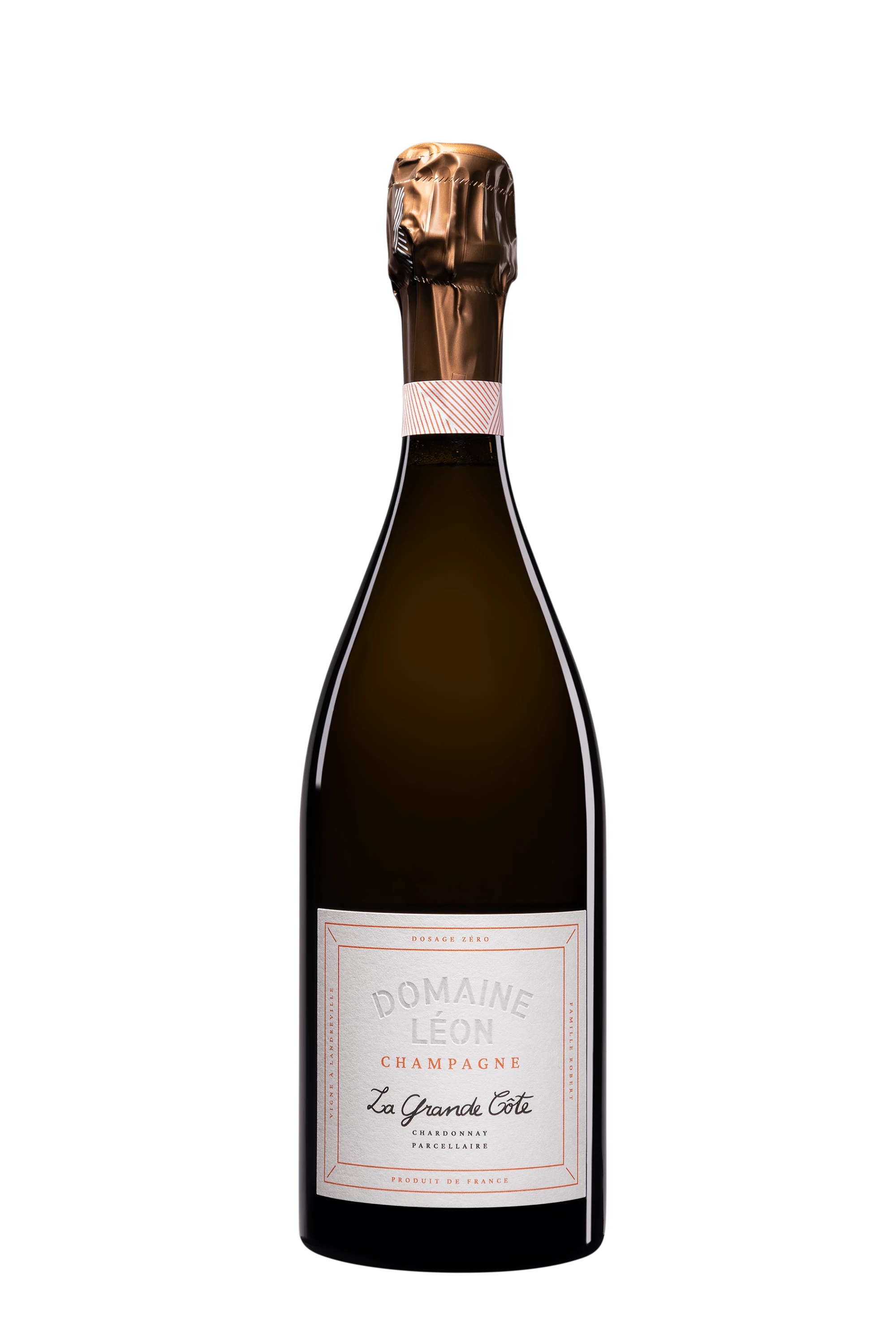 Domaine Léon - Champagne Brut Nature Blanc de Blancs "La Grande Côte" Blanc Vendange 2020 Dégorgement 12.2022 12°, 75cl
