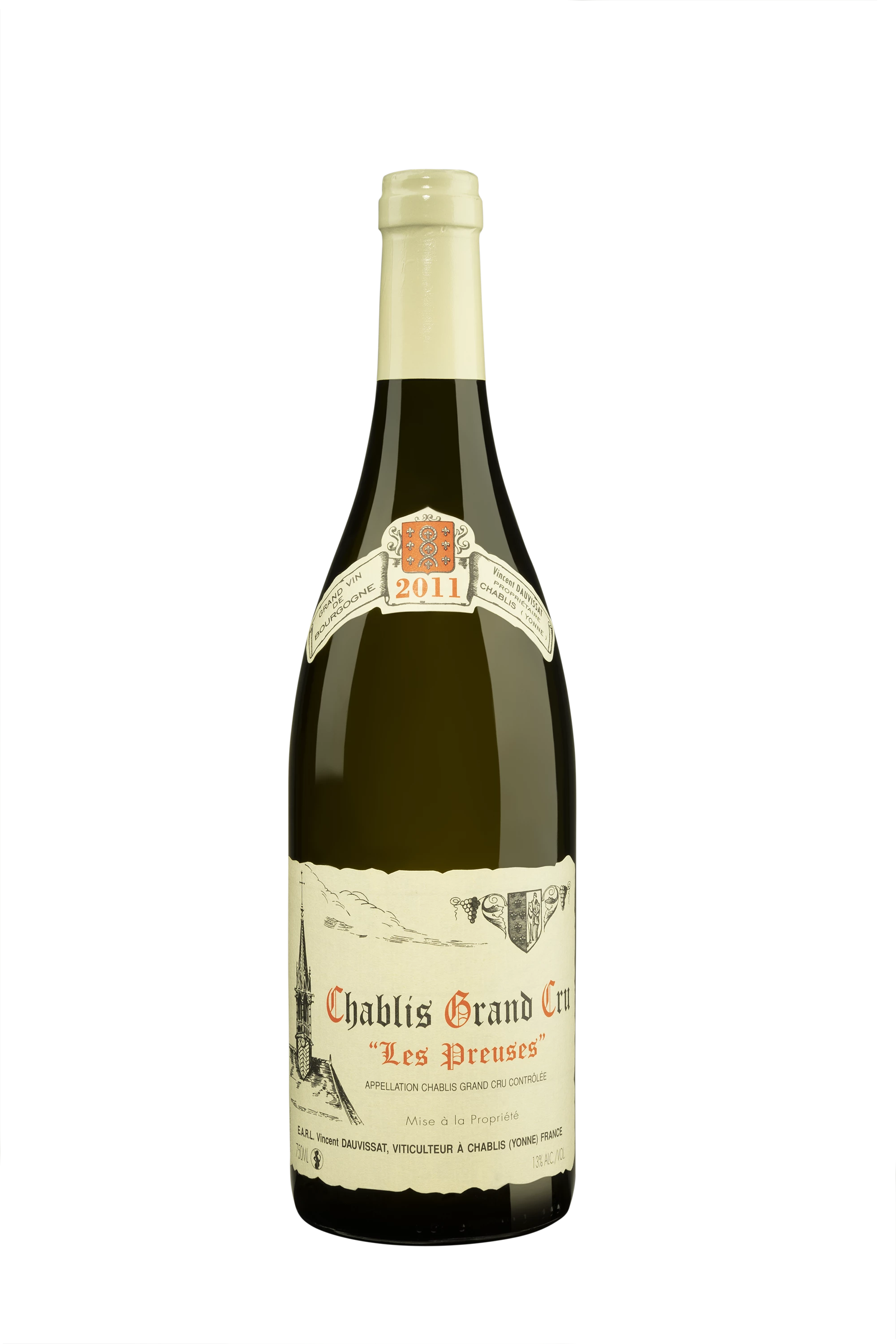 Domaine Vincent Dauvissat - Chablis Grand Cru "Les Preuses" Blanc 2011, 75cl
