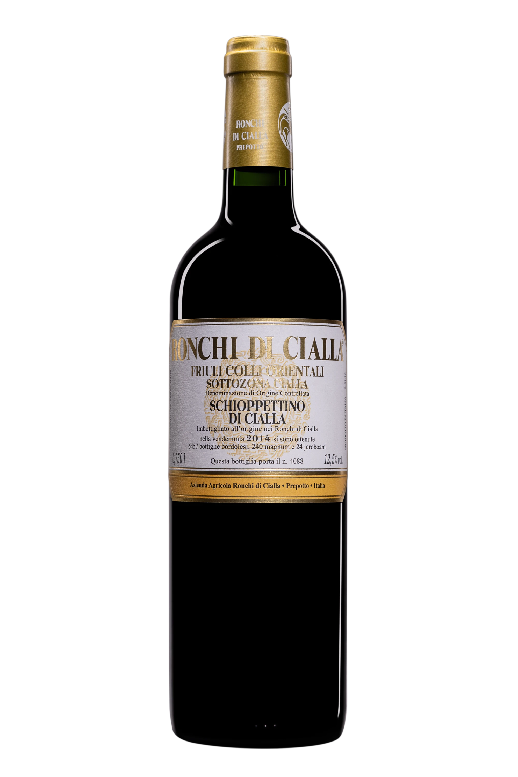 Ronchi di Cialla - Colli Orientali del Friuli "Schioppettino di Cialla" Rouge 2014 12.5°, 75cl