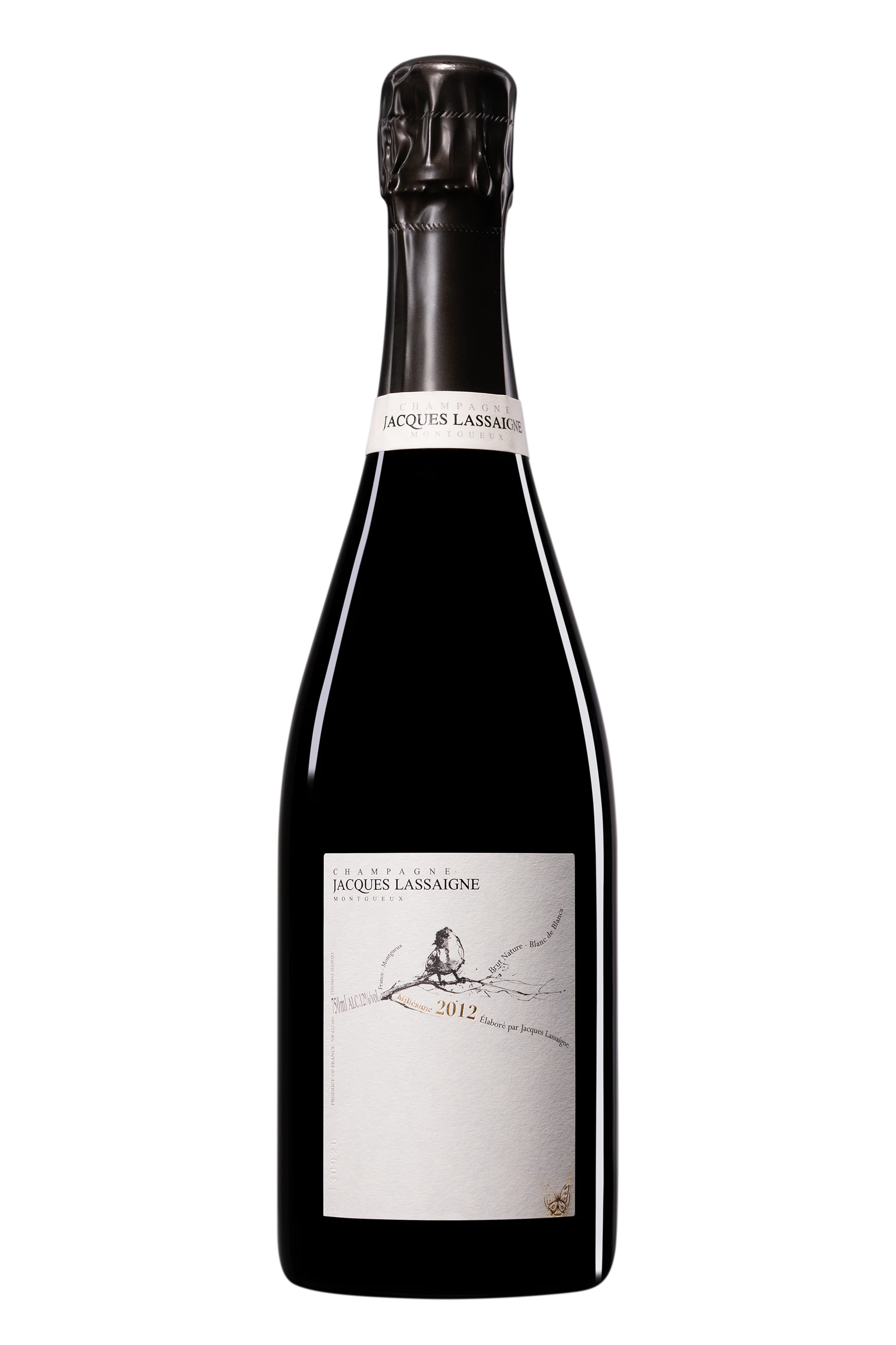 Domaine Jacques Lassaigne - Champagne Brut Nature Blanc de Blancs Millésimé "Millesimé" Blanc 2012 12°, 75cl