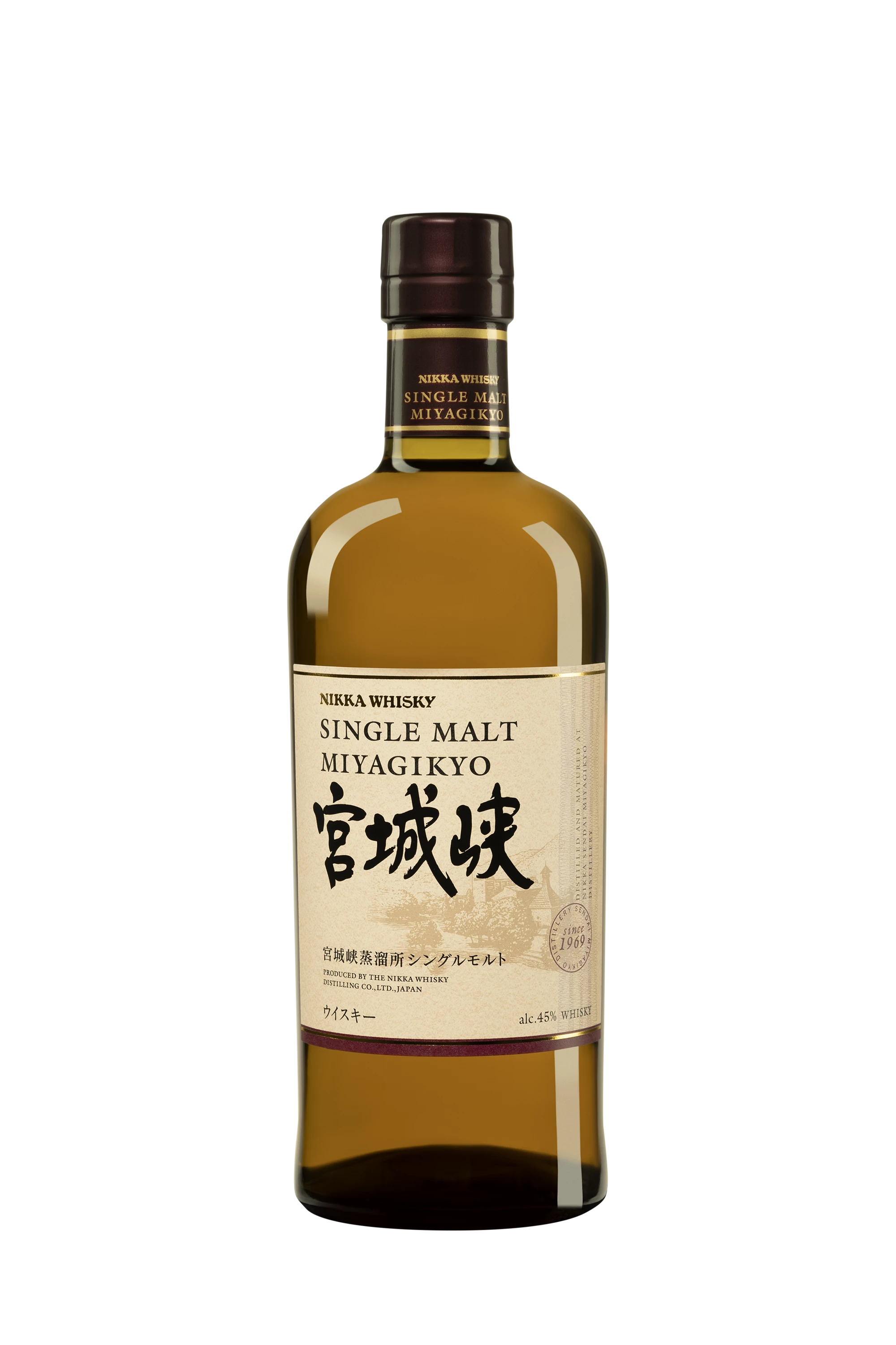 Miyagikyo - Single Malt Japanese Whisky 45° Giftbox, 70cl