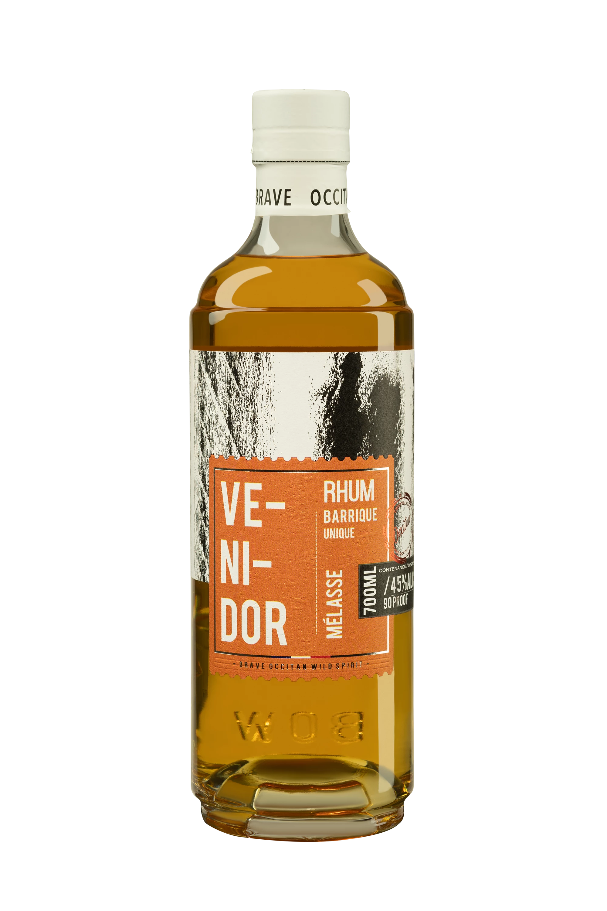 Bows - Molasses Thai Rhum "Venidor" Brun 45° Giftbox, 70cl