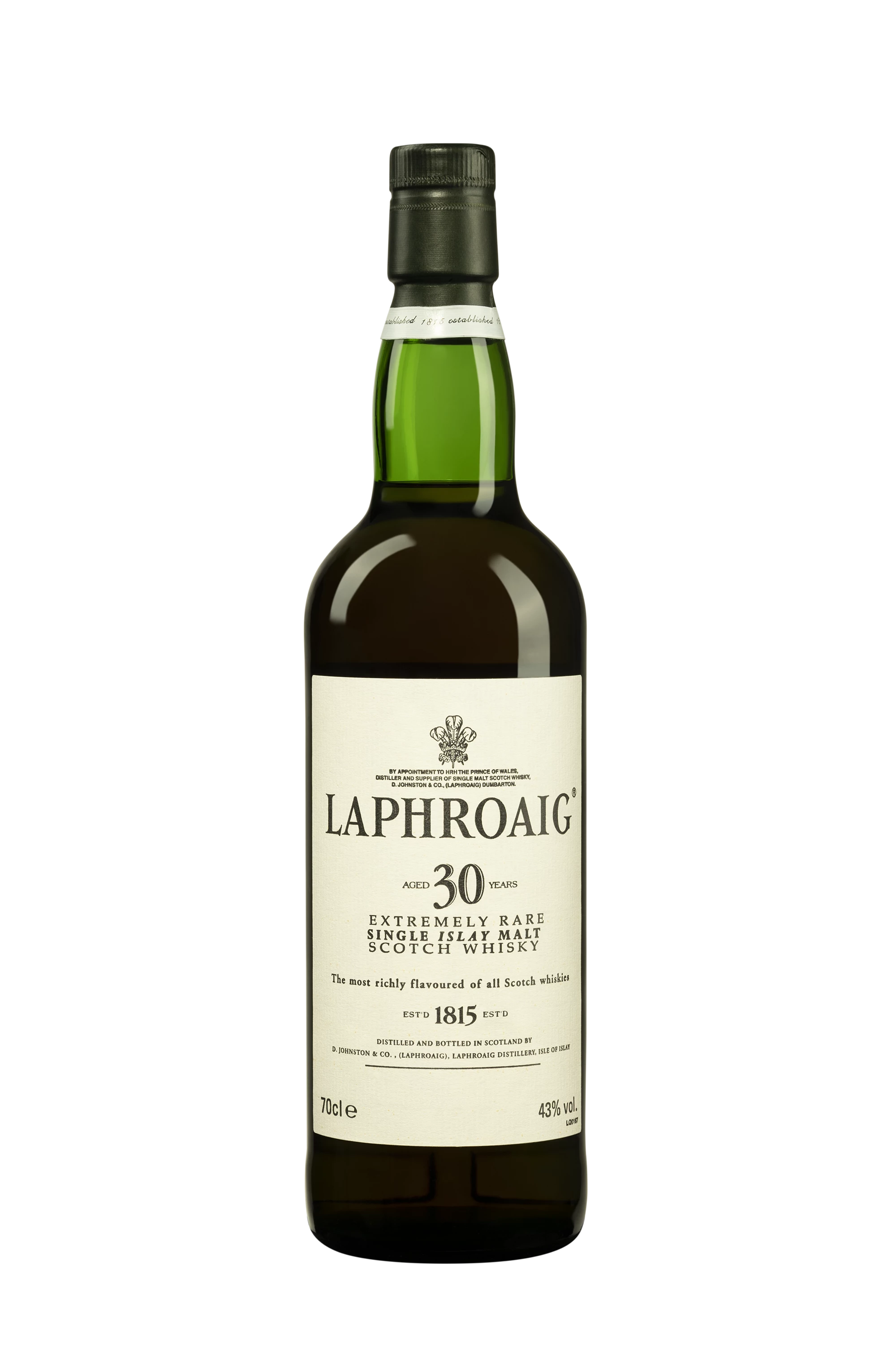 Laphroaig - Single Malt Scotch Whisky "30 Ans - Extremely Rare" 43° Giftbox, 70cl