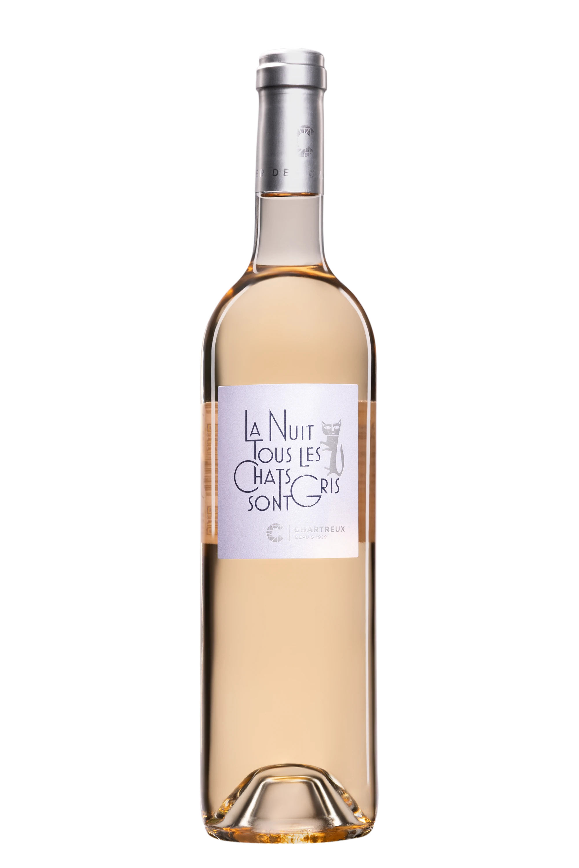 Cellier des Chartreux - Vin de Pays du Gard "La Nuit tous les Chats sont Gris" Rosé 2024 11.5°, 75cl