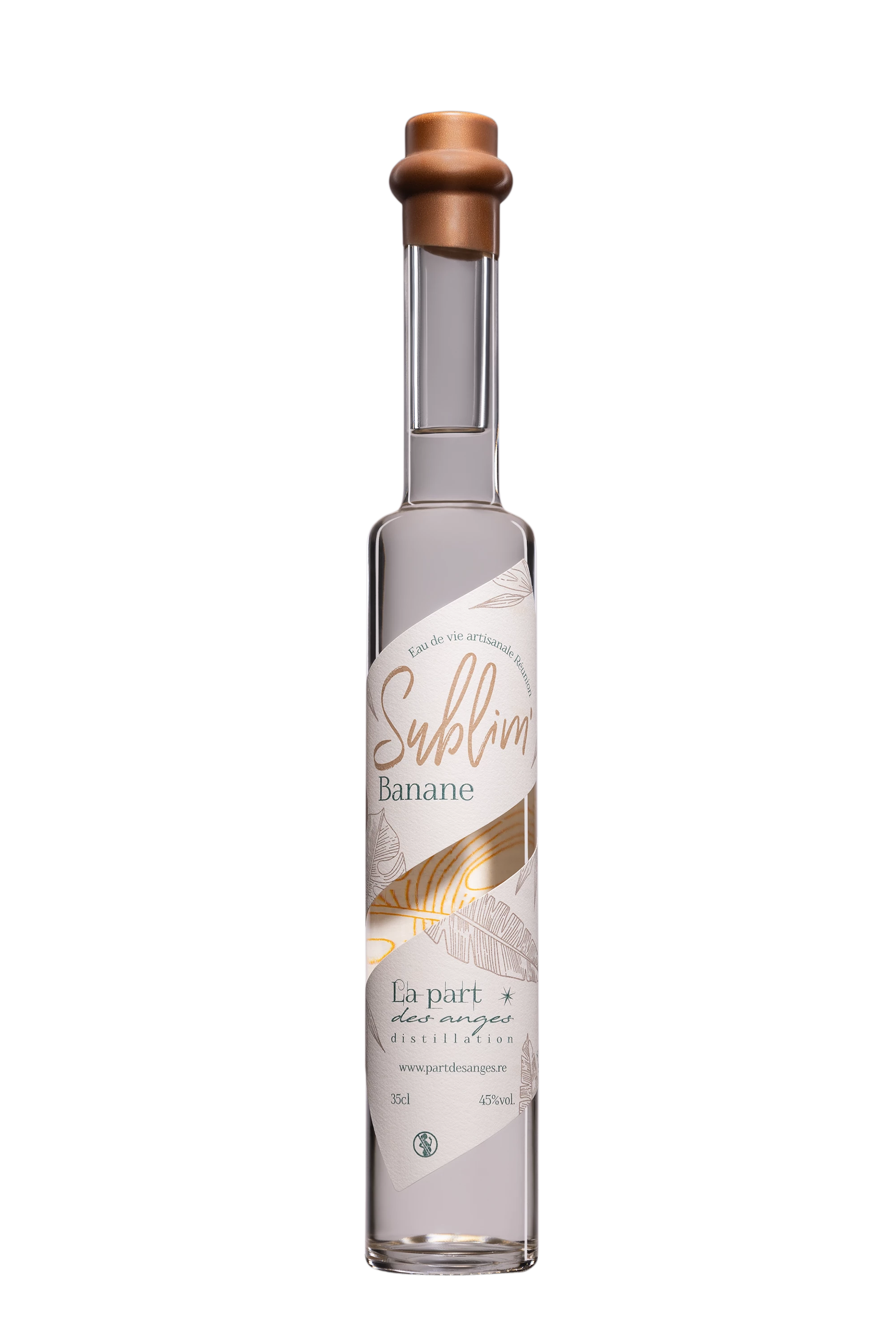 La Part des Anges - Eau de Vie de la Réunion "Banane - Sublime" 45°, 35cl