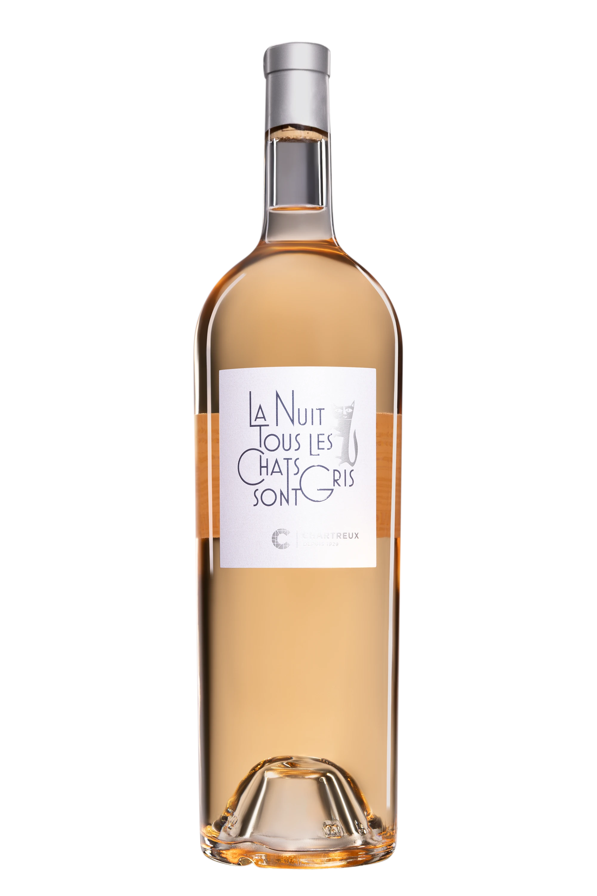 Cellier des Chartreux - Vin de Pays du Gard "La Nuit tous les Chats sont Gris" Rosé 2024 11.5°, 150cl