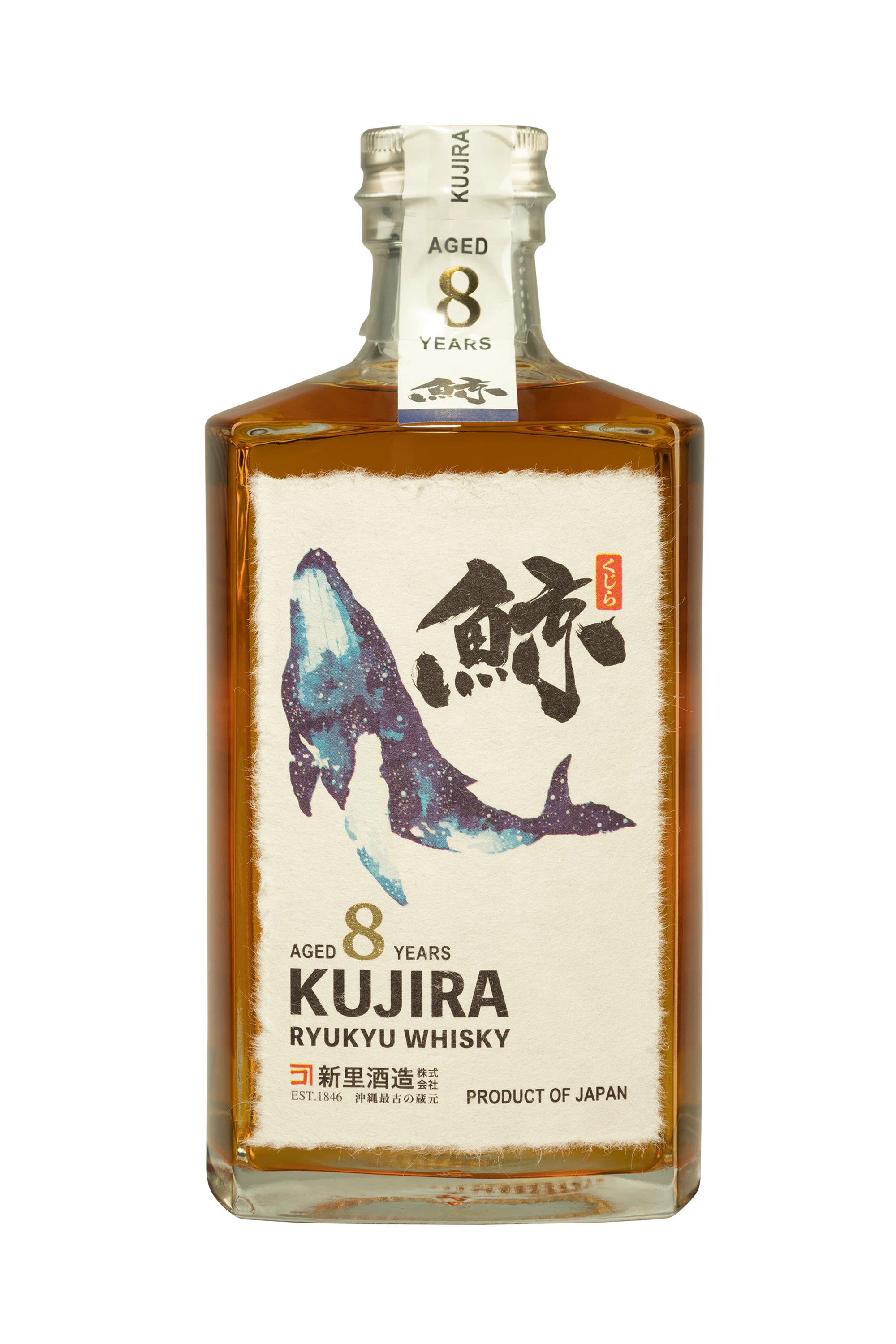 Kujira - Single Grain Japanese Whisky "8 Ans" 43° Giftbox, 50cl