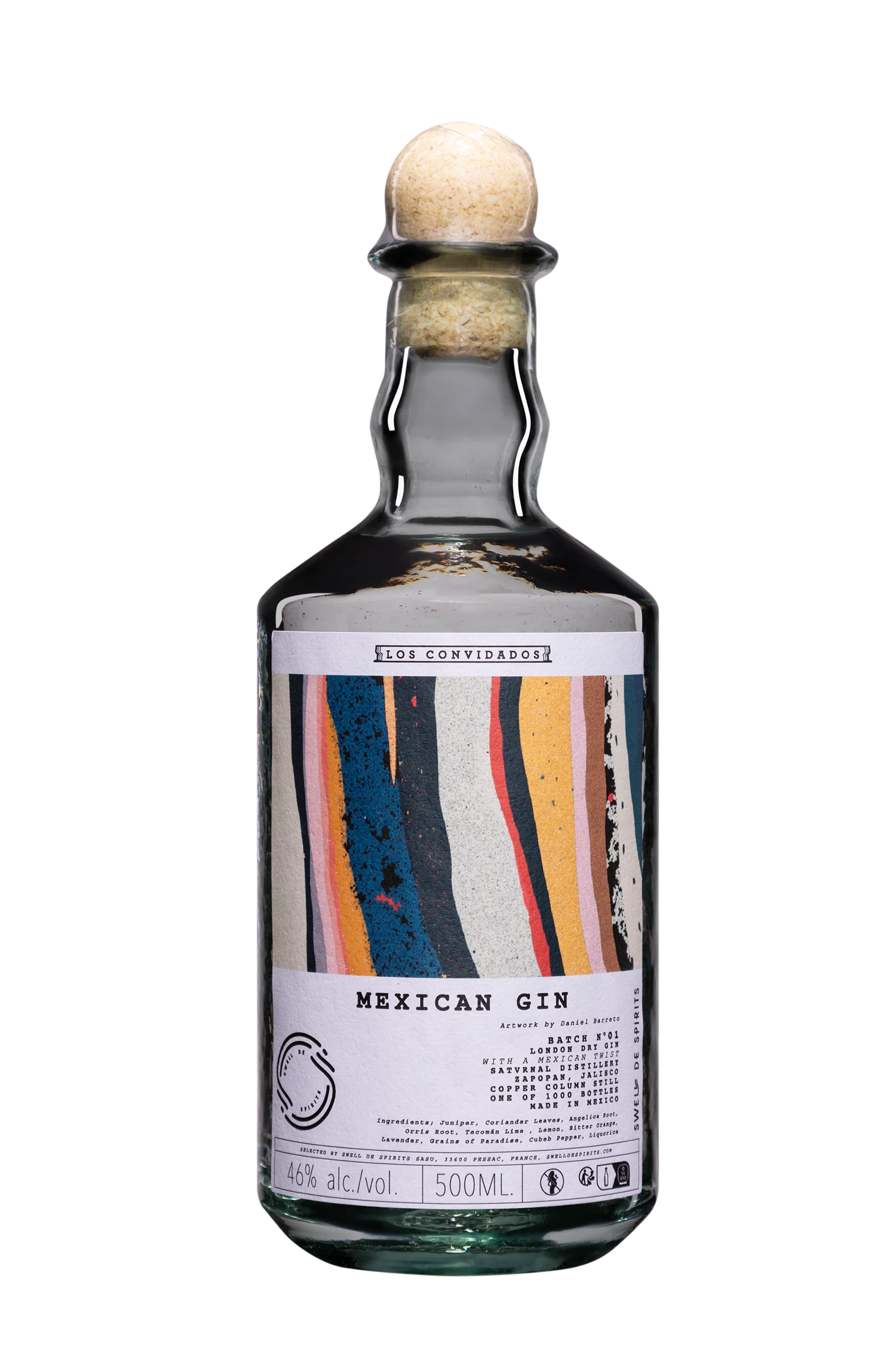 Swell de Spirits - Gin "Satvrnal - Los Convidados - Batch 1" Blanc 46°, 50cl