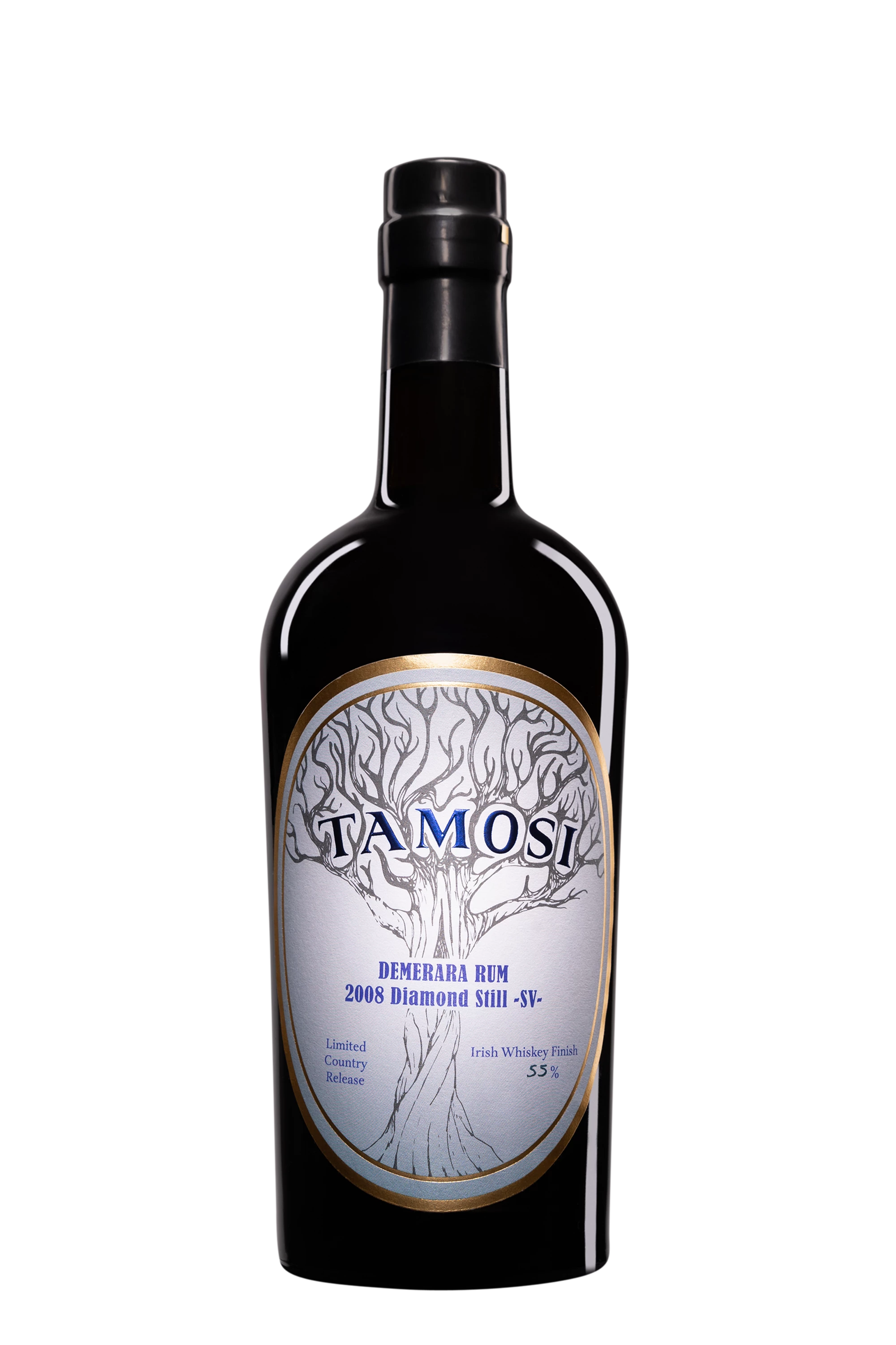Tamosi - Molasses British Guyana Rhum "13 Ans Diamond - SV" Brun 2008 55°, 70cl