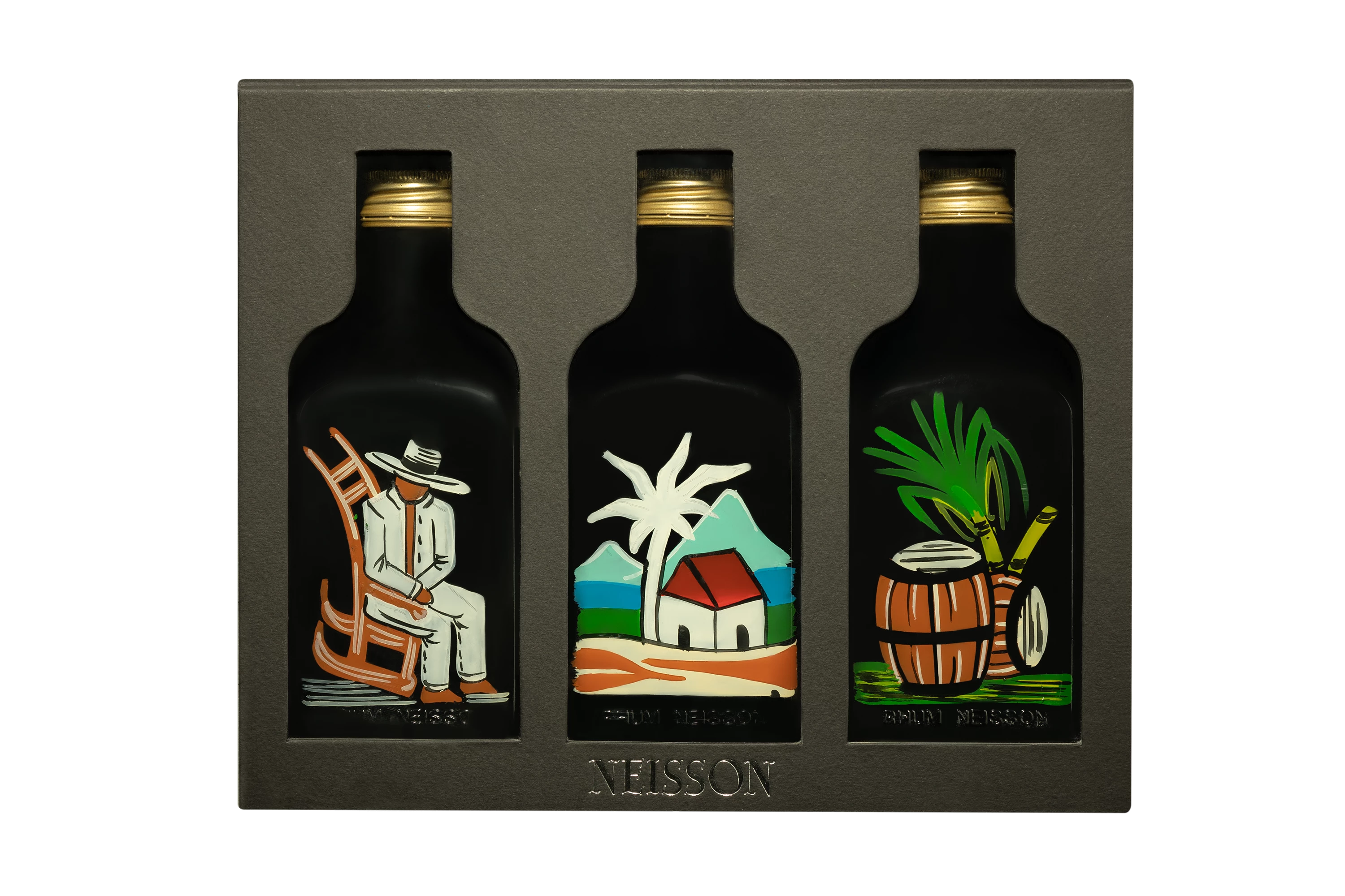 Neisson - Rhum Agricole de Martinique "Coffret Tatanka 3x20cl - Récolte 2020" Blanc 52.5°, 60cl