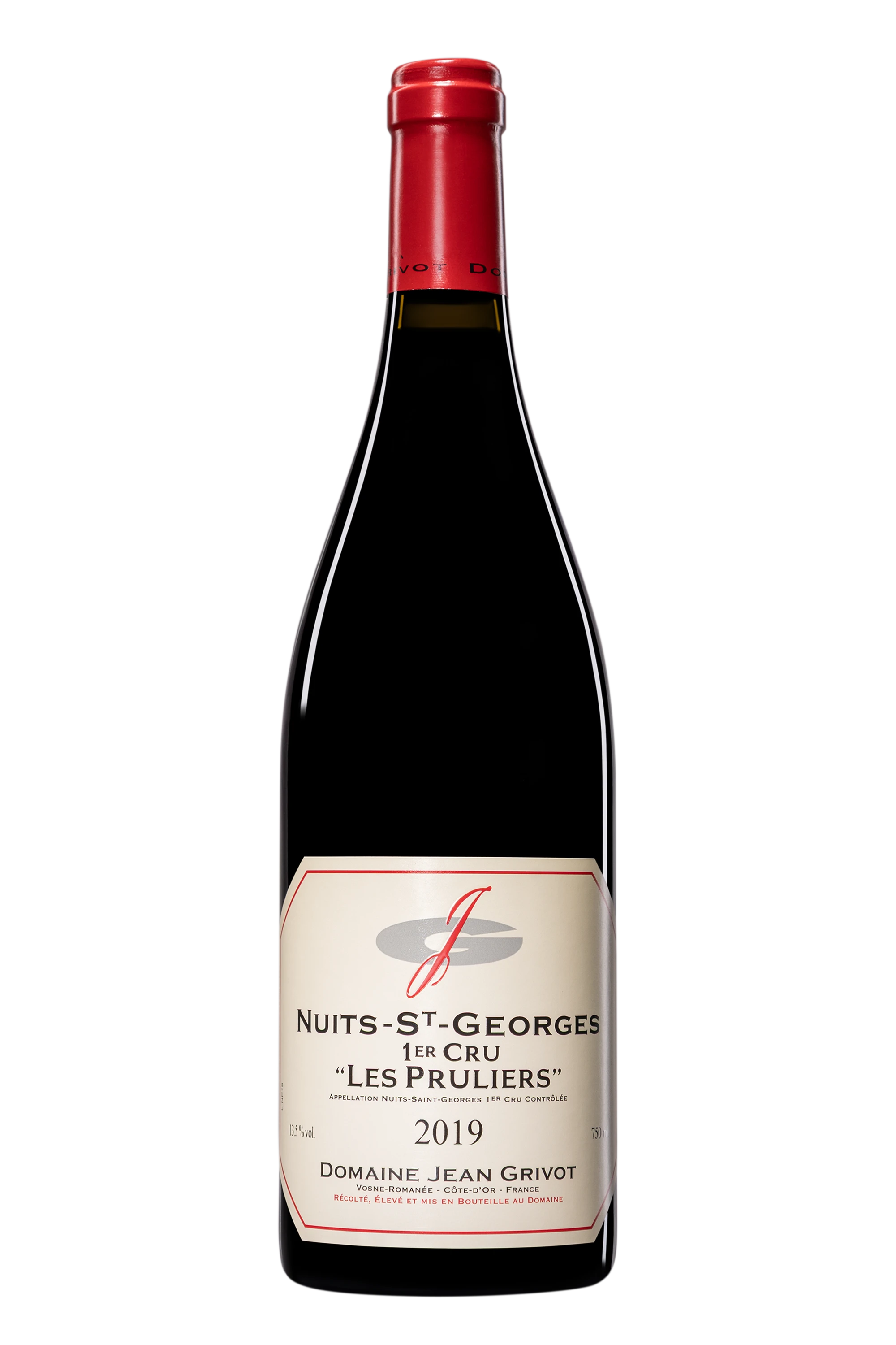 Domaine Jean Grivot - Nuits-Saint-Georges 1er Cru "Les Pruliers" Rouge 2019 13.5°, 75cl