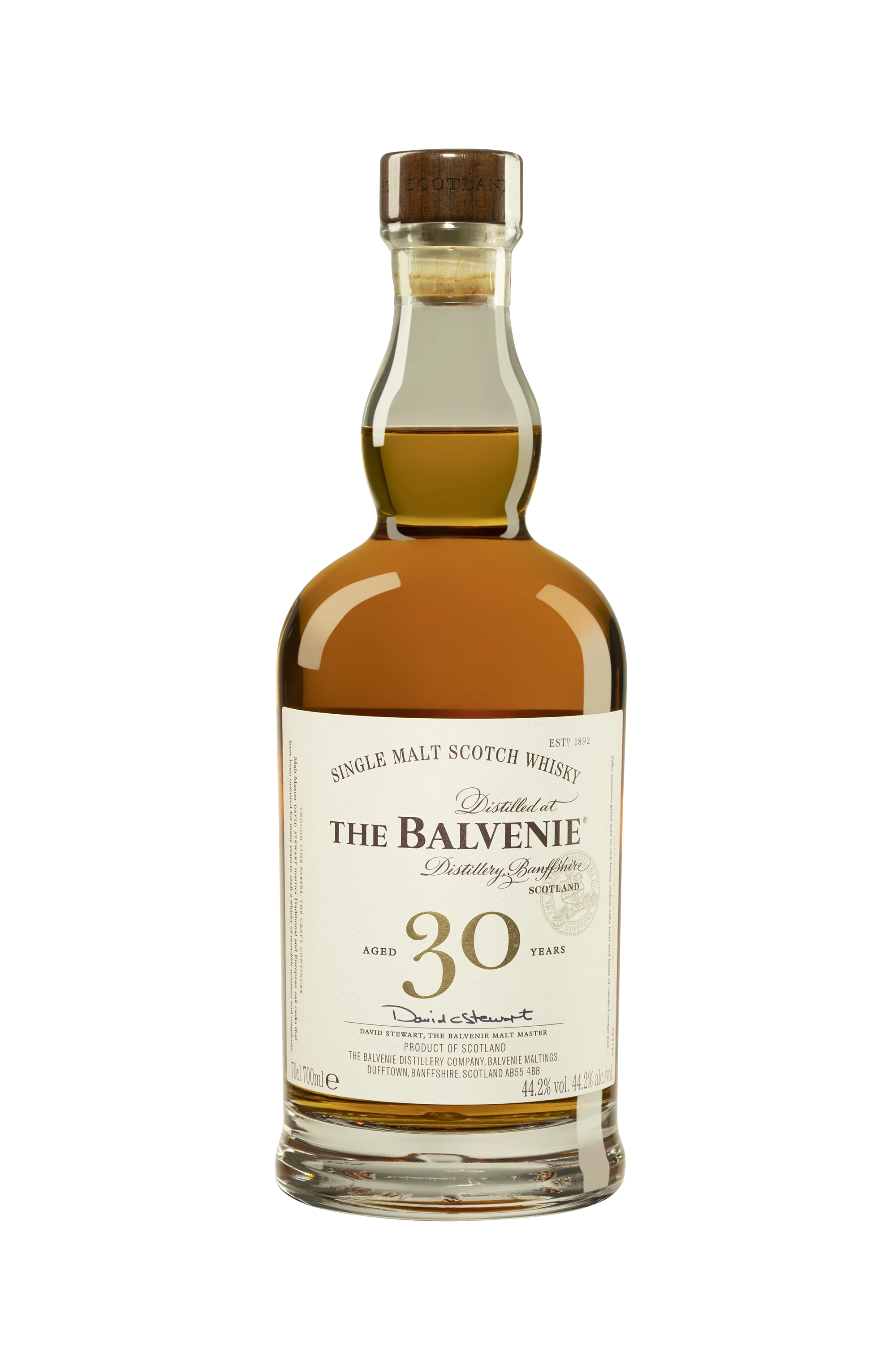 The Balvenie - Single Malt Scotch Whisky "30 Ans" 44.2° Giftbox, 70cl