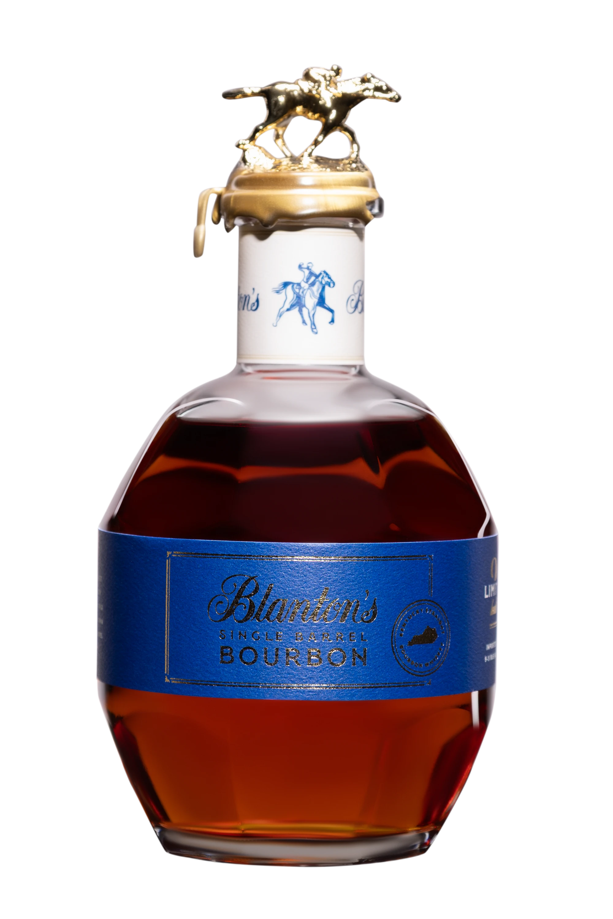 Buffalo Trace - Kentucky Bourbon "Blanton's - Rick 43 - itinéraires 25" Brun NV 50° Giftbox, 70cl