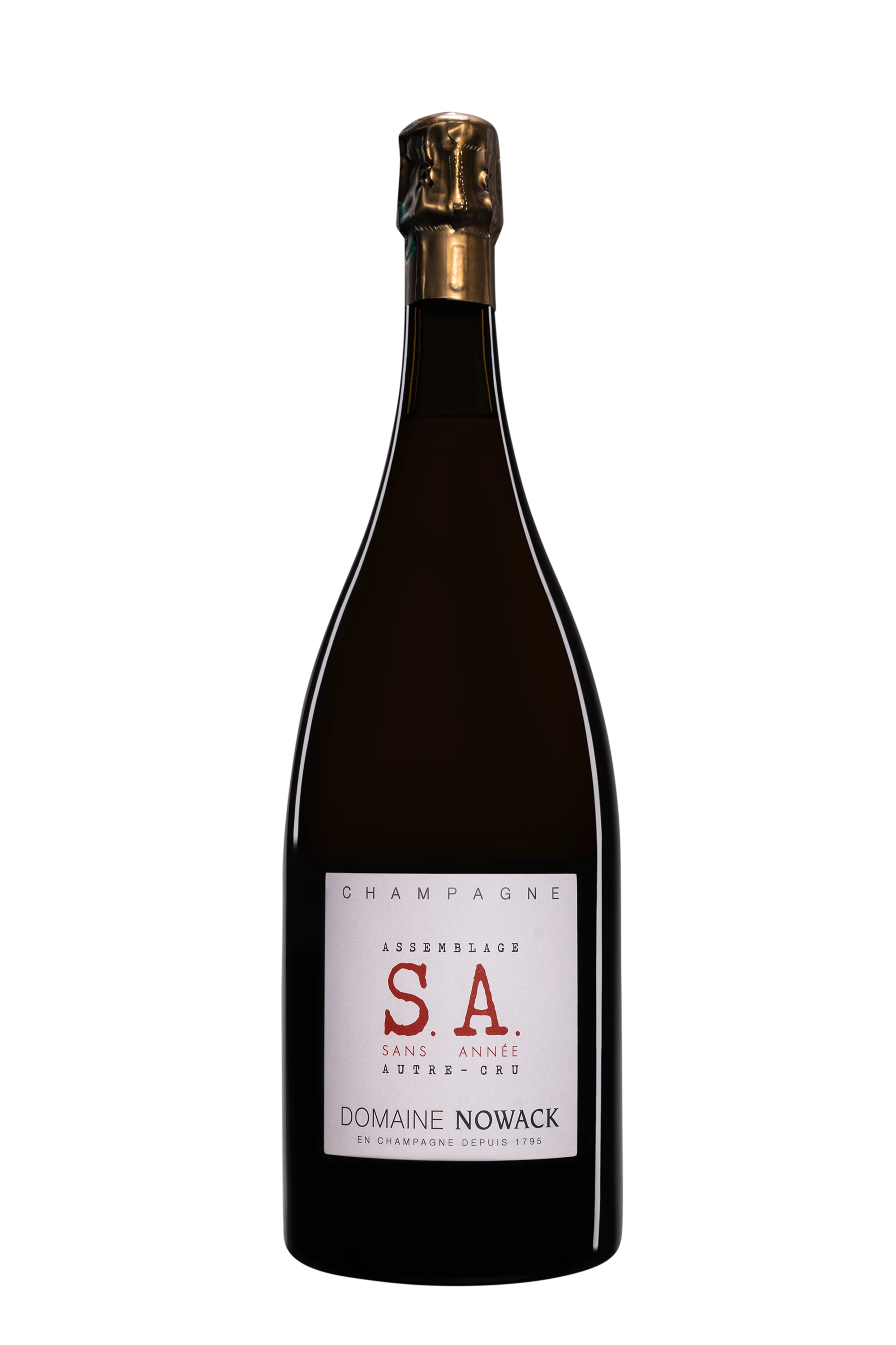 Domaine Nowack - Champagne Extra-Brut "S.A." Blanc NV, 150cl