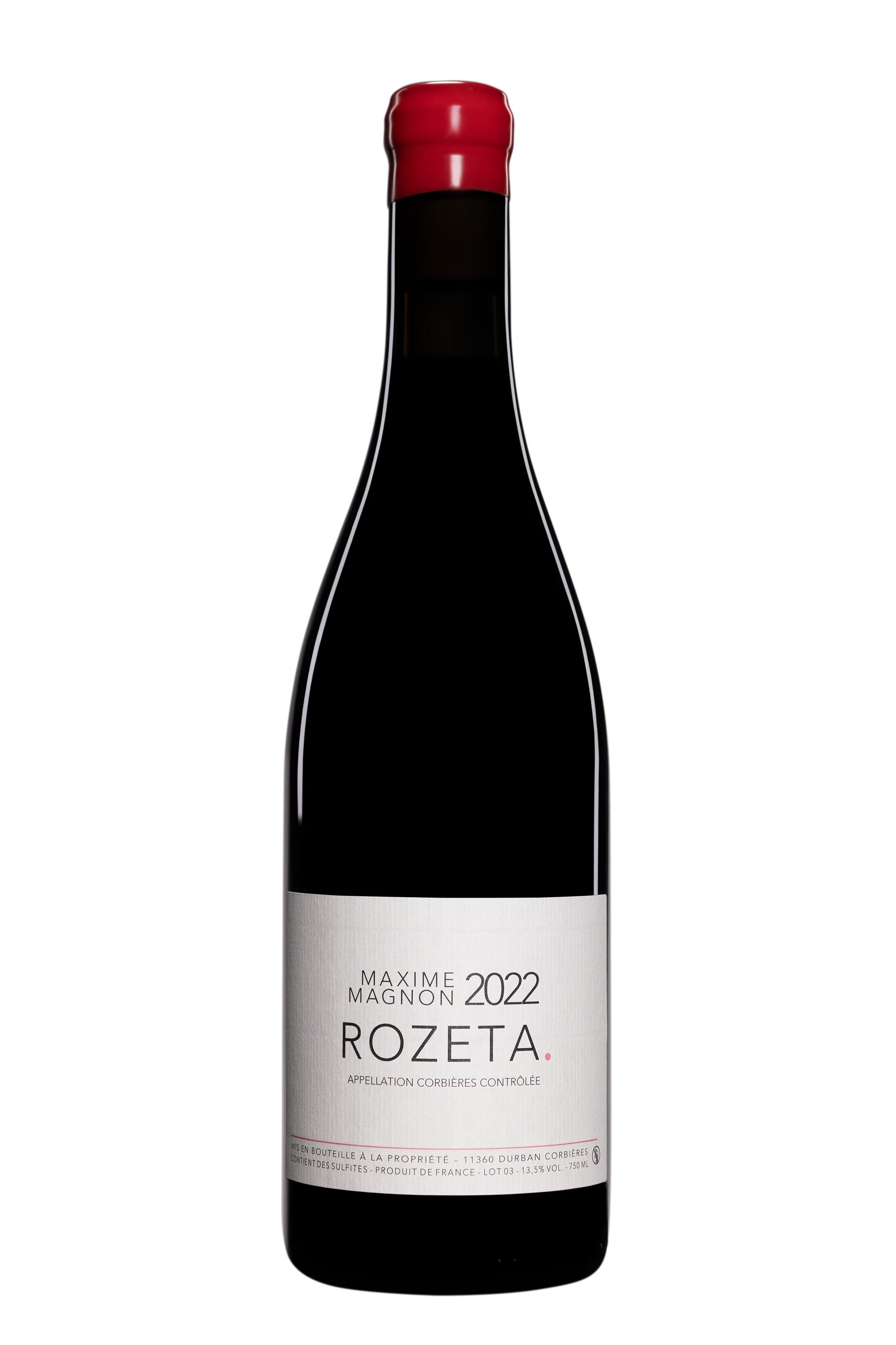 Domaine Maxime Magnon - Corbières "Rozeta" Rouge 2022 13.5°, 75cl