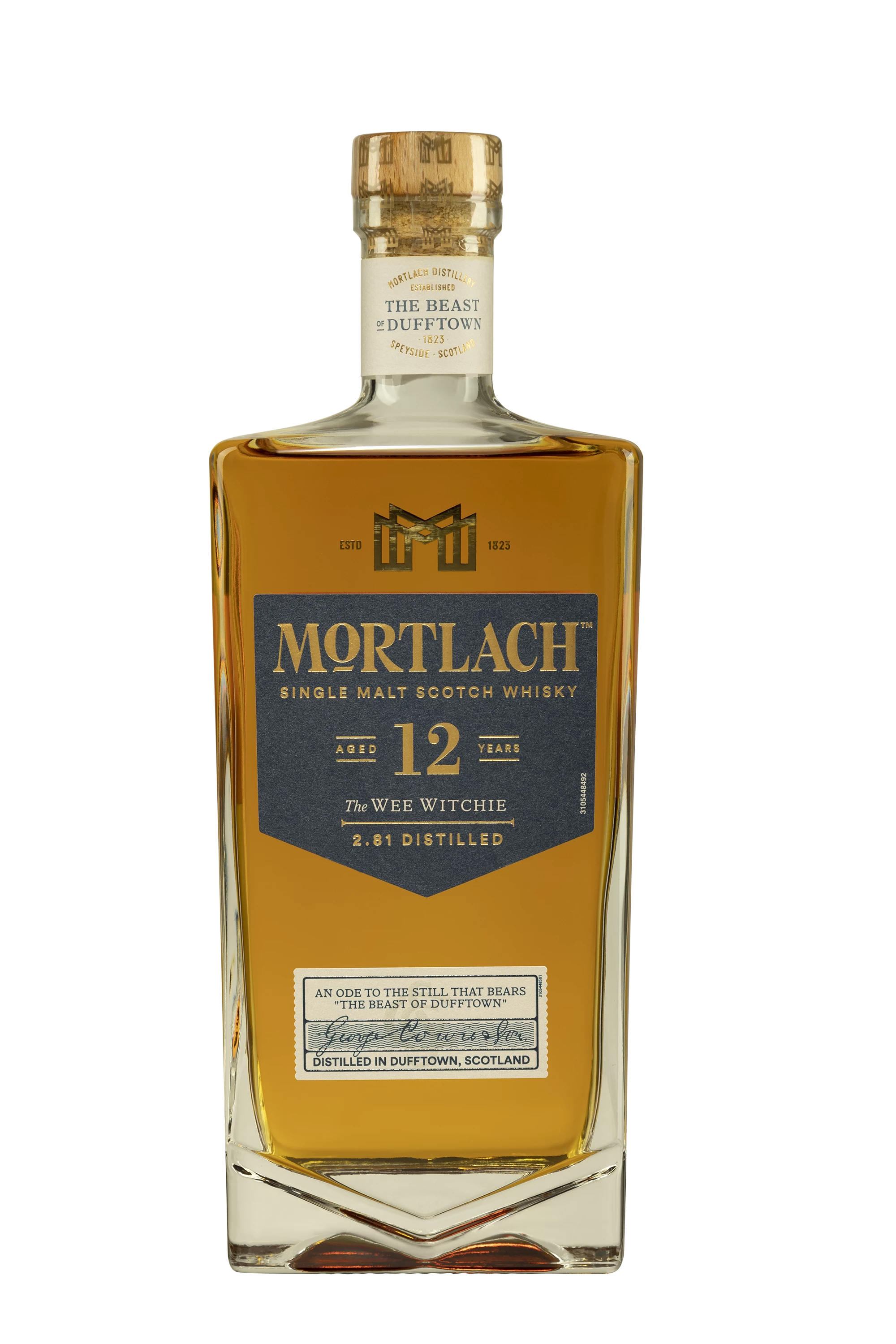 Mortlach - Single Malt Scotch Whisky "12 Ans - The Wee Witchie" 43.4° Giftbox, 70cl