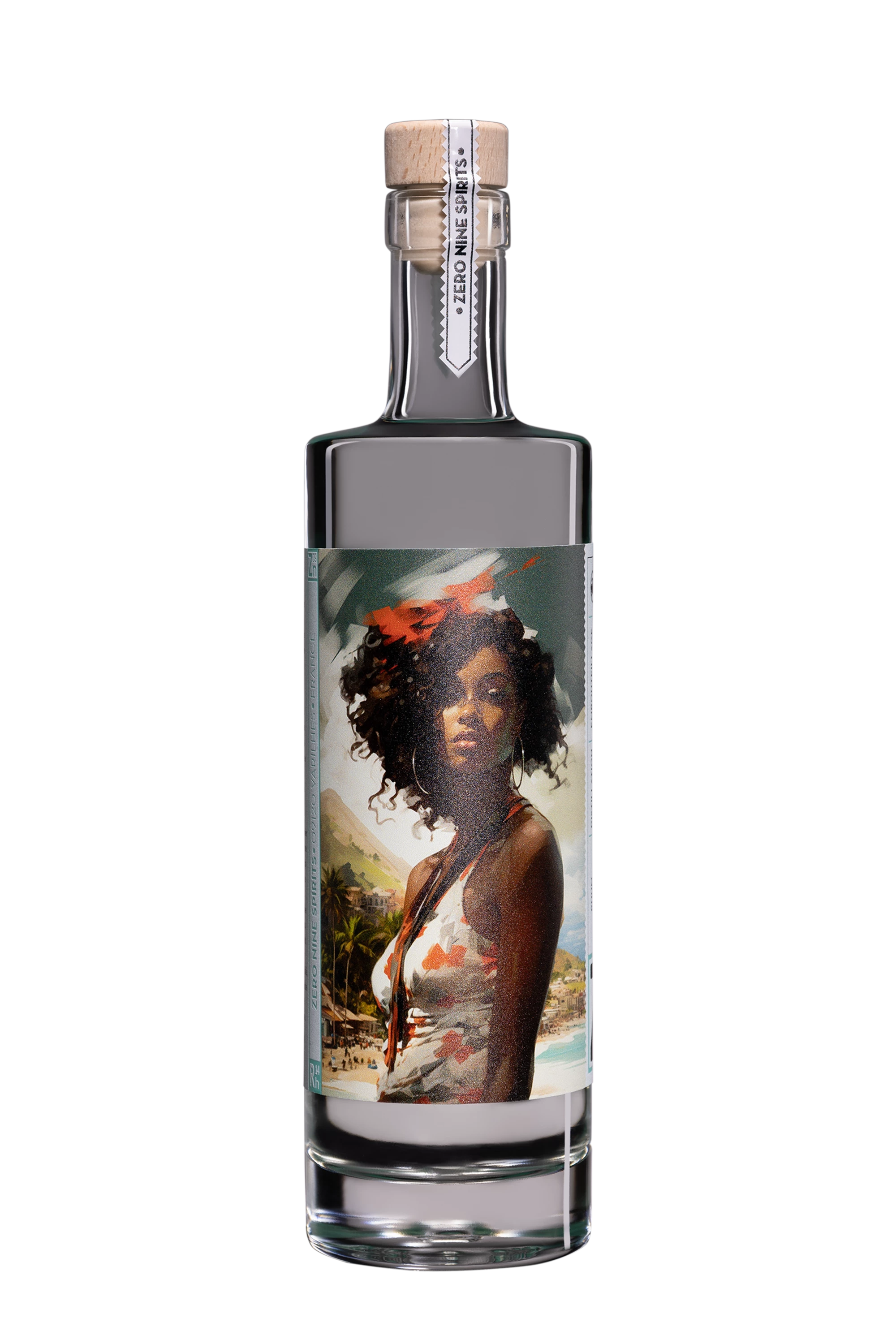 Zero Nine Spirits - Rhum Agricole de Guadeloupe "Bielle - Série Cyberpunk" Blanc 61.1°, 50cl