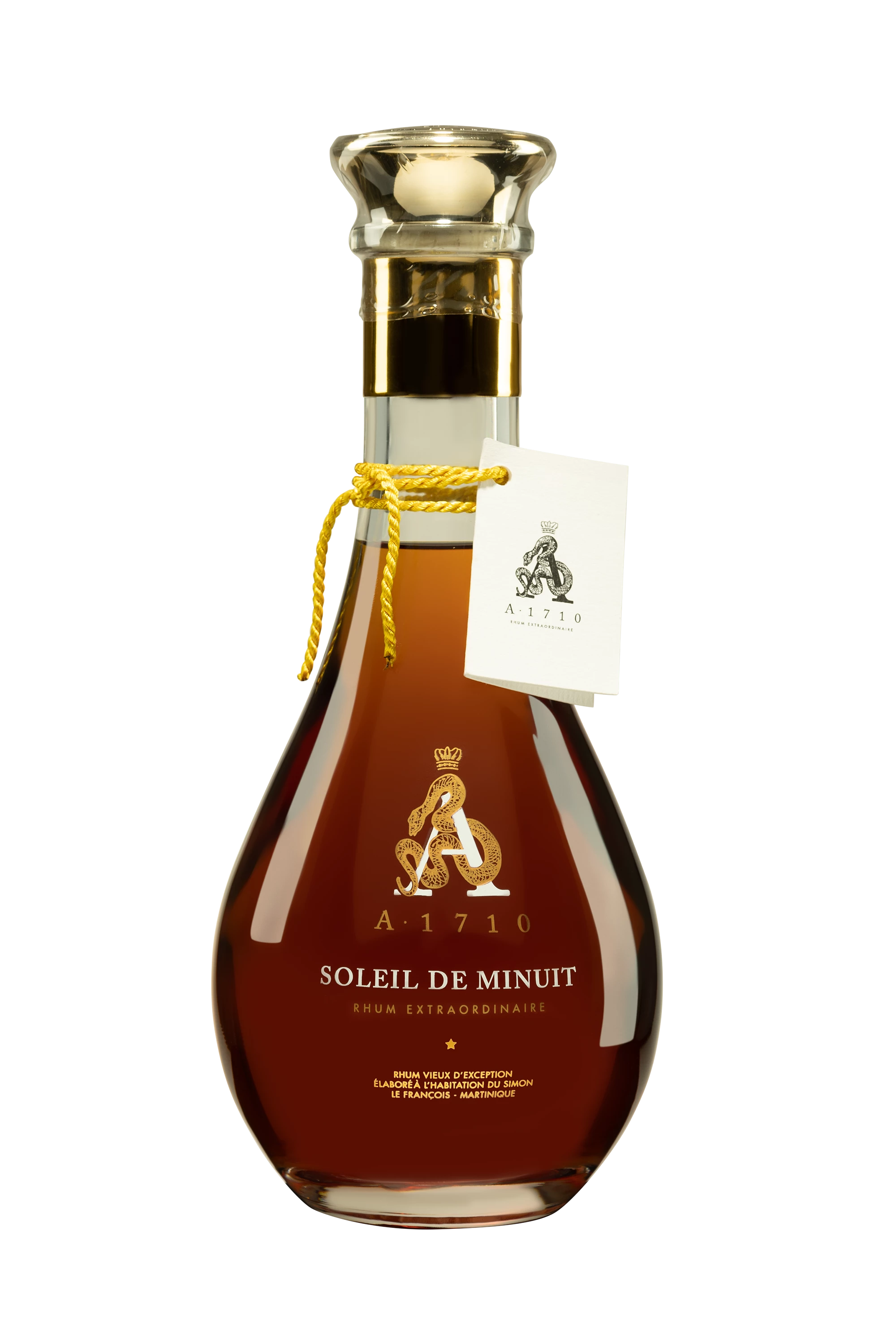 A1710 - Rhum Vieux Agricole de Martinique "Soleil de Minuit" Brun 46.4° Giftbox, 70cl